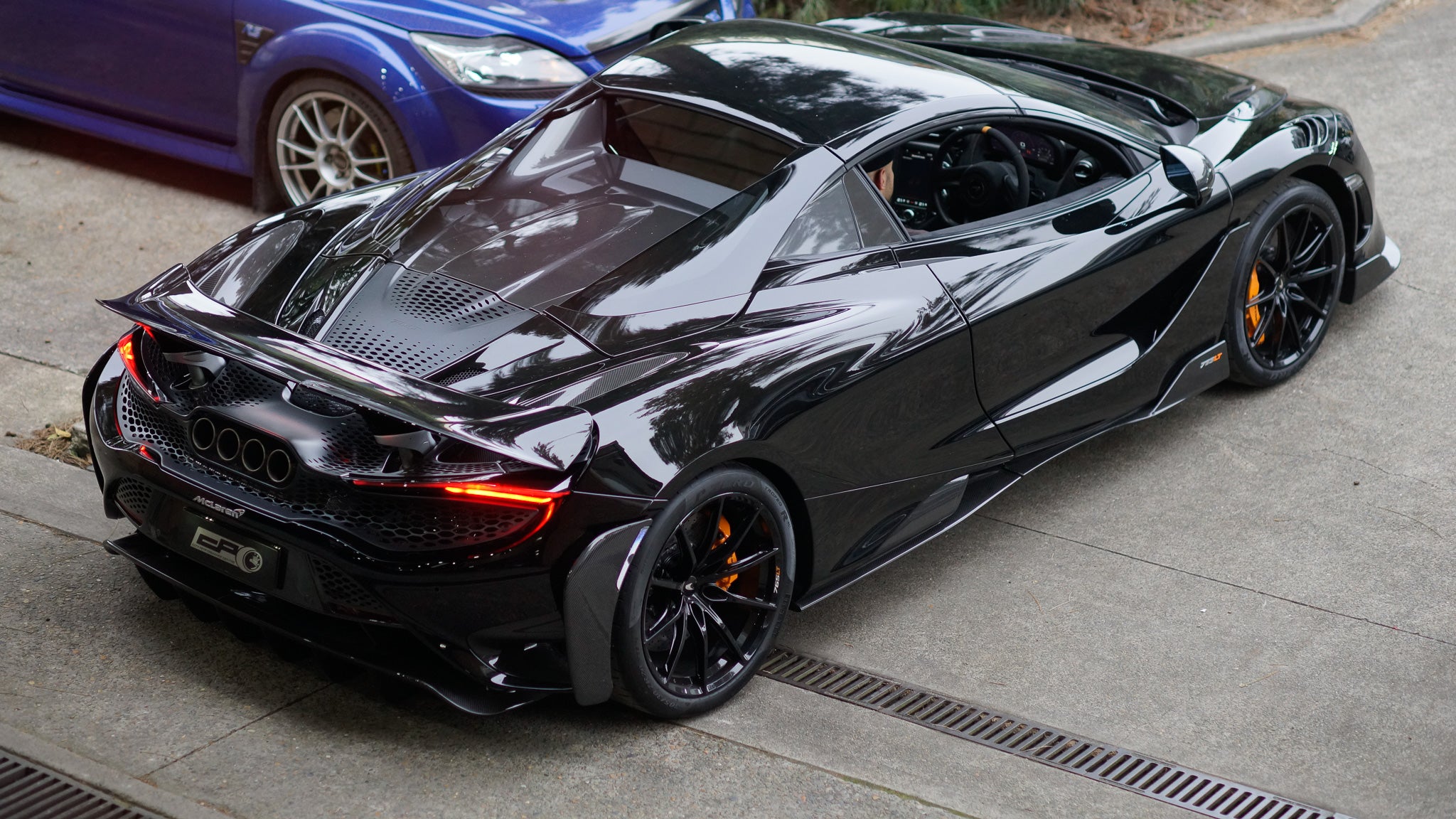 McLaren 765LT with Novitec exhaust system