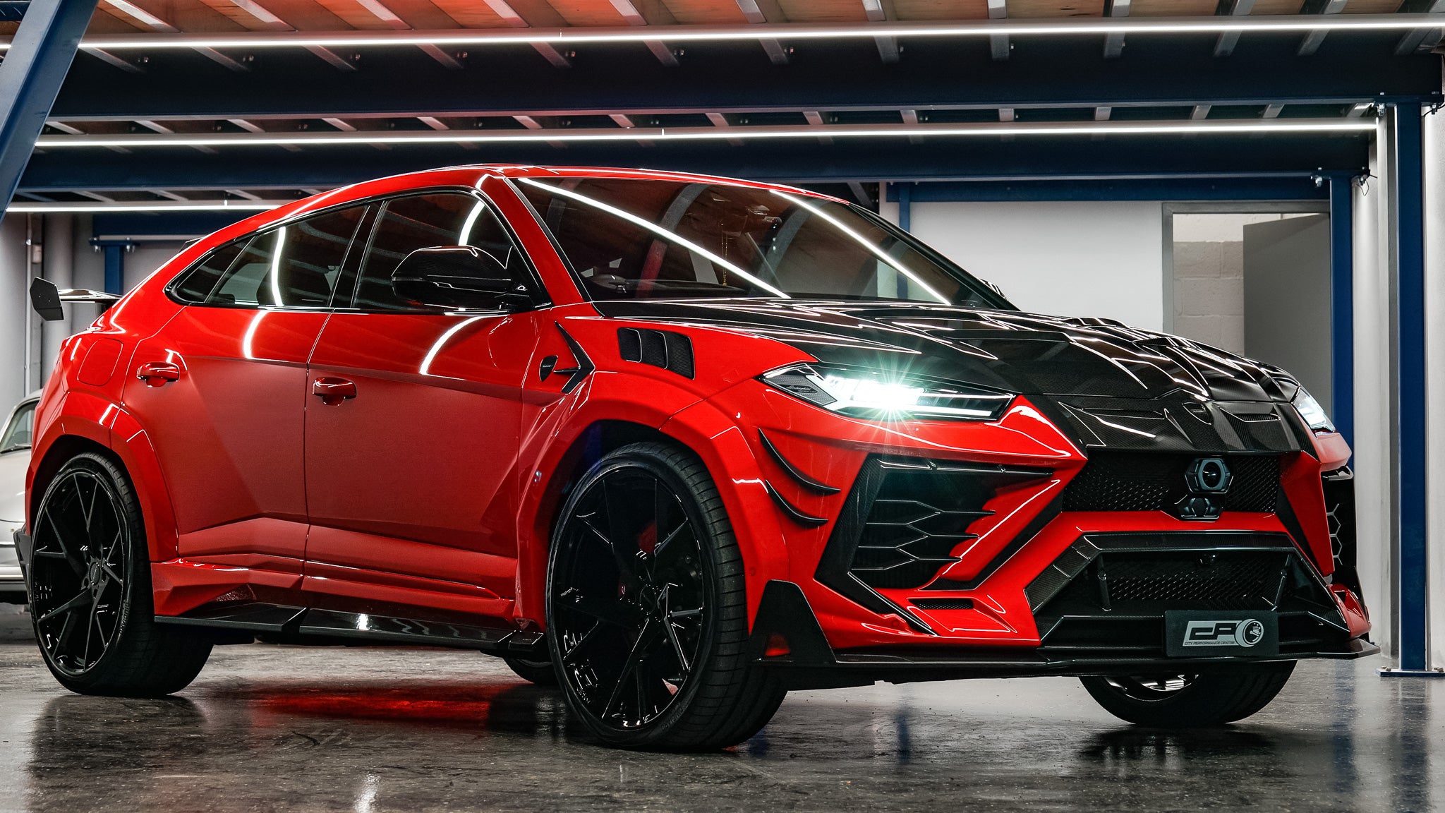 Lamborghini Urus with a Mansory Body Kit