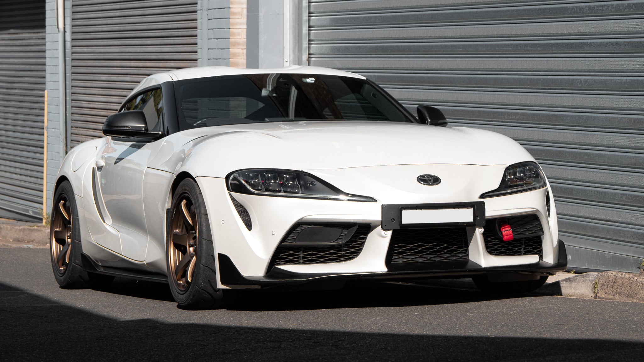 Toyota Supra with full upgrade package