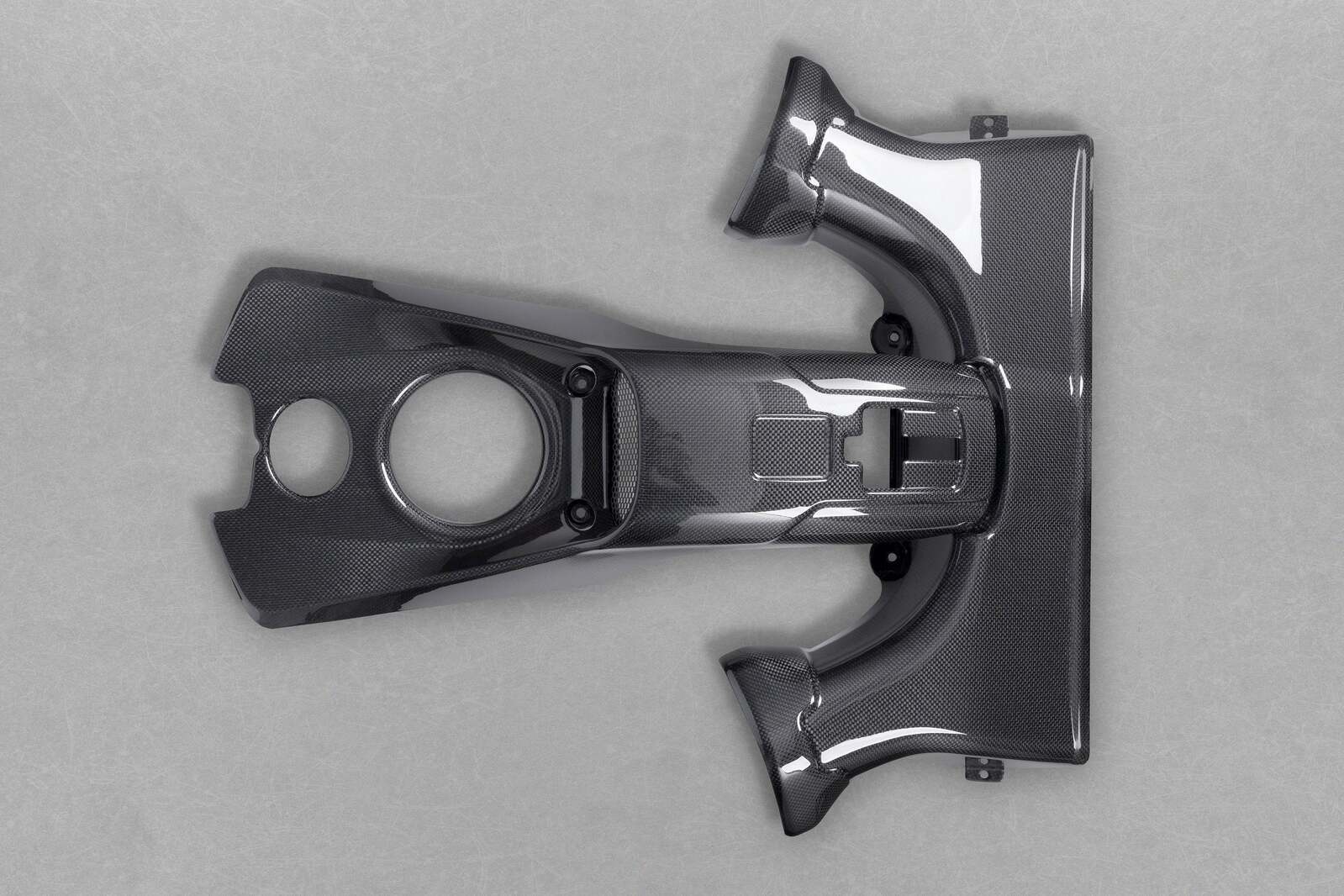 Capristo Carbon Fibre Airbox and Lock Cover Set To Suit Ferrari 488 - 03FE08710020LM