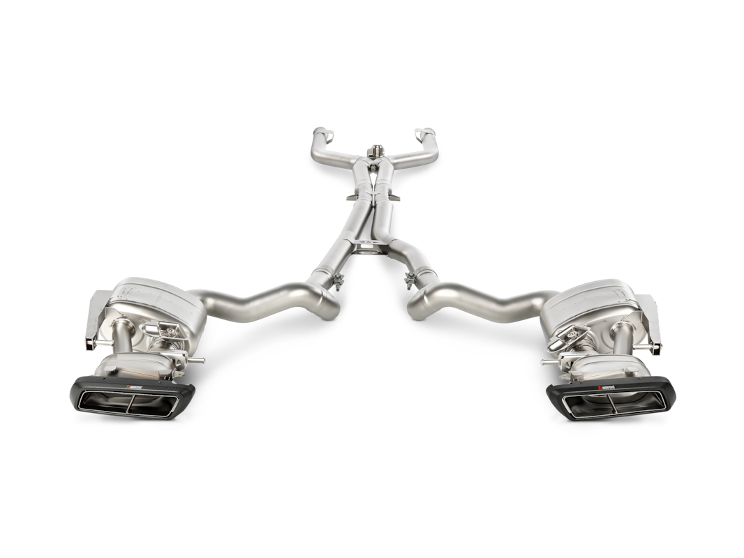 Akrapovic Evolution Link Pipe Set (Titanium) for Mercedes C63 (C205/S205/W205)