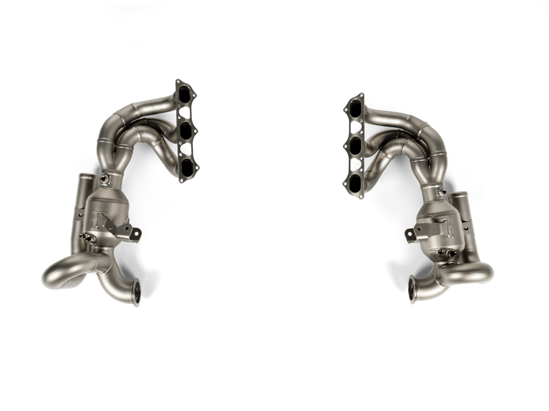 Akrapovic Evolution Header Set (Titanium) for Porsche 911 GT3 RS (992)