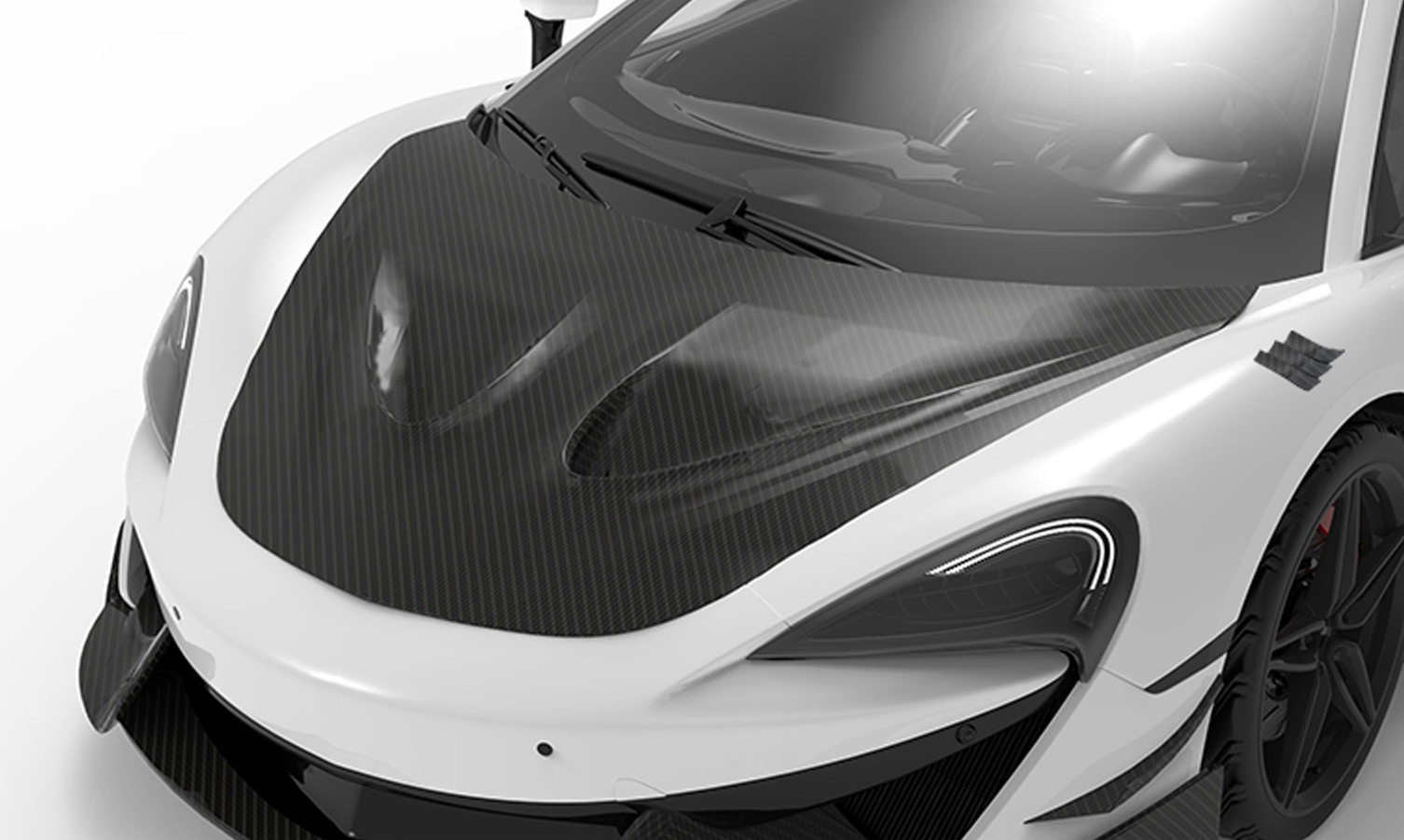 1016 Industries McLaren 570S Race Hood