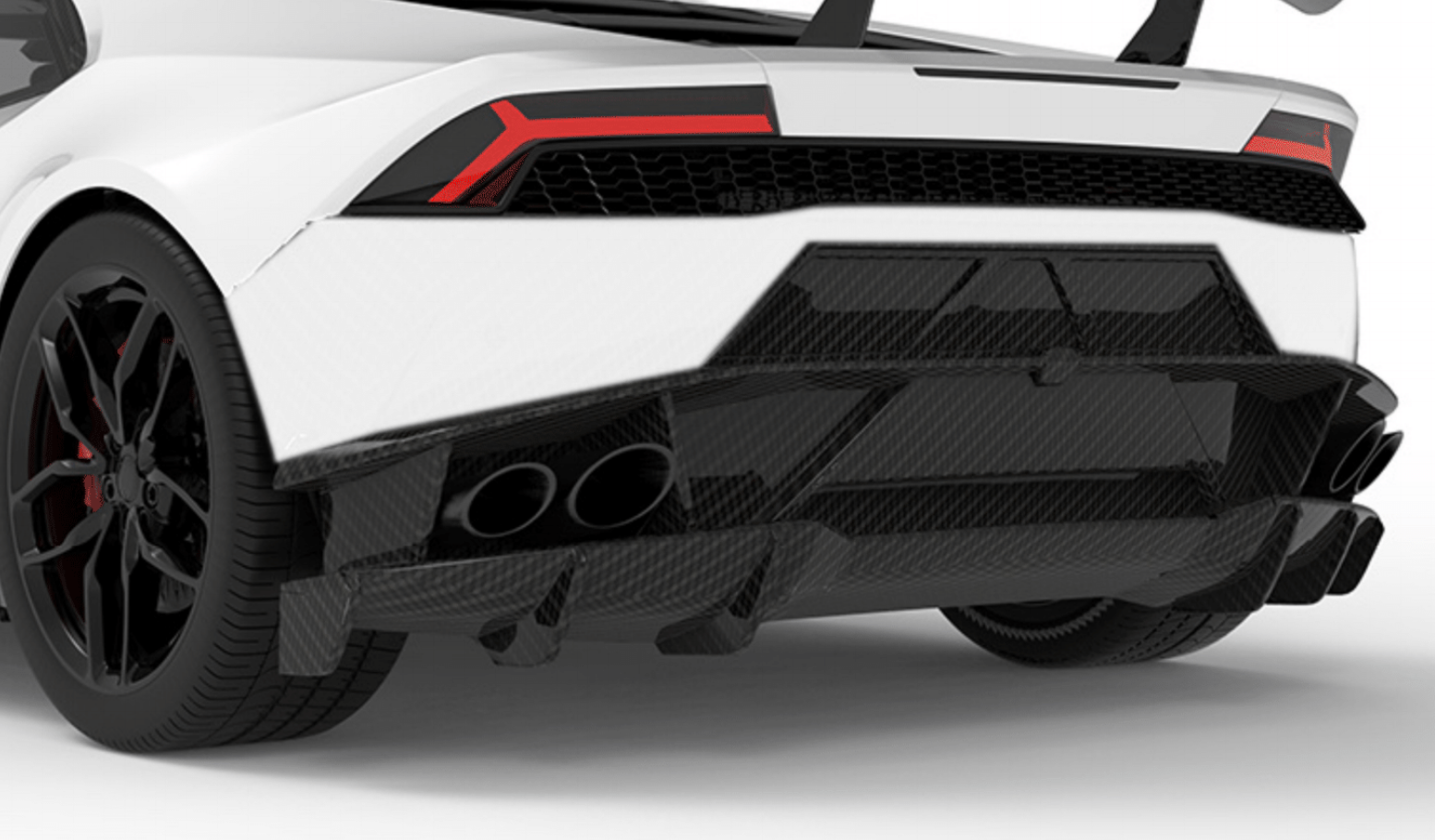1016 Industries Lamborghini Huracan LP580 V2 Rear Bumper