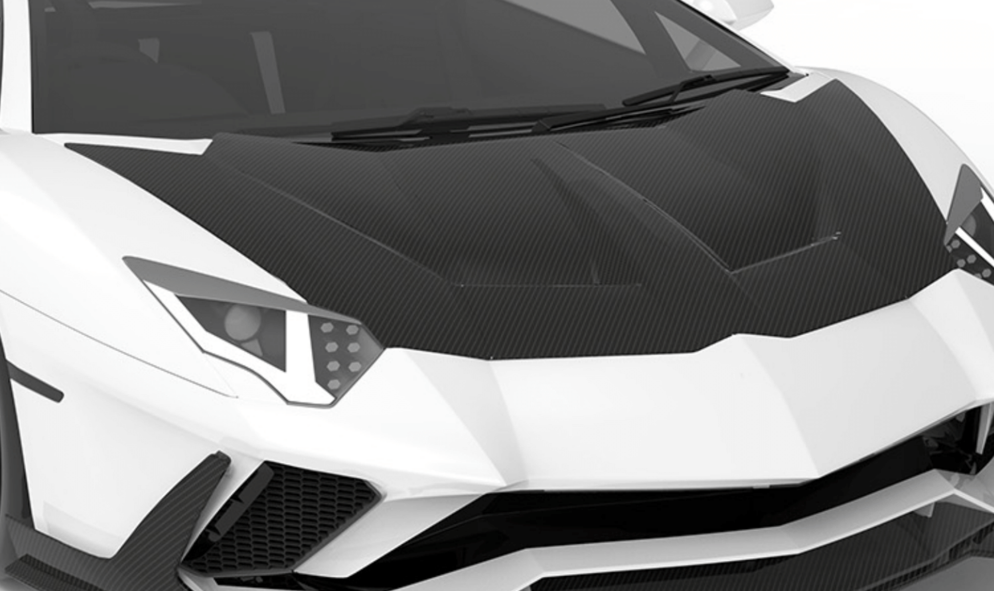 1016 Industries Lamborghini Aventador LP740 Race Hood