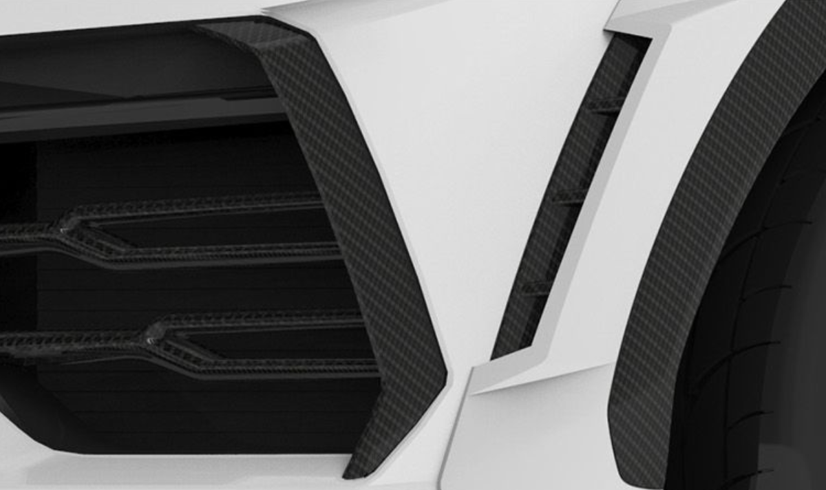 1016 Industries Lamborghini Urus Front Bumper Uprights