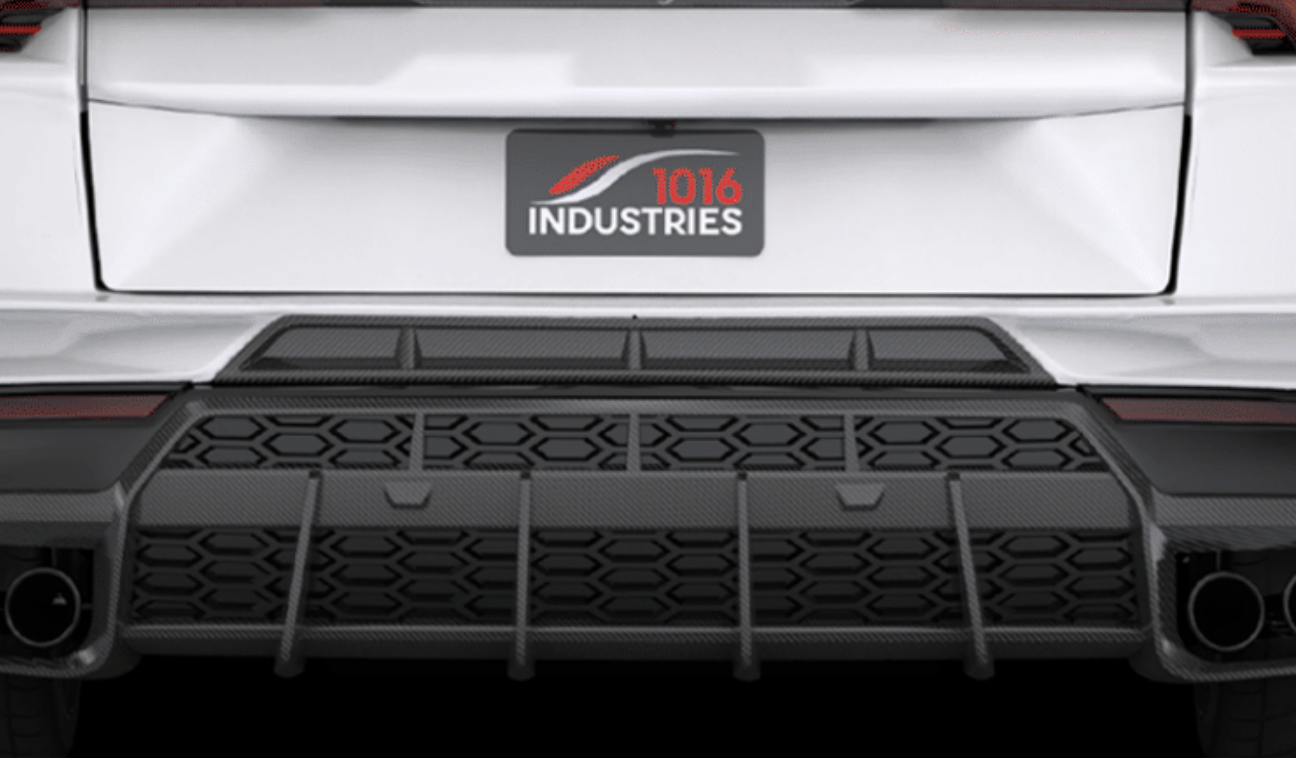 1016 Industries Lamborghini Urus S Rear Diffuser Upper Insert