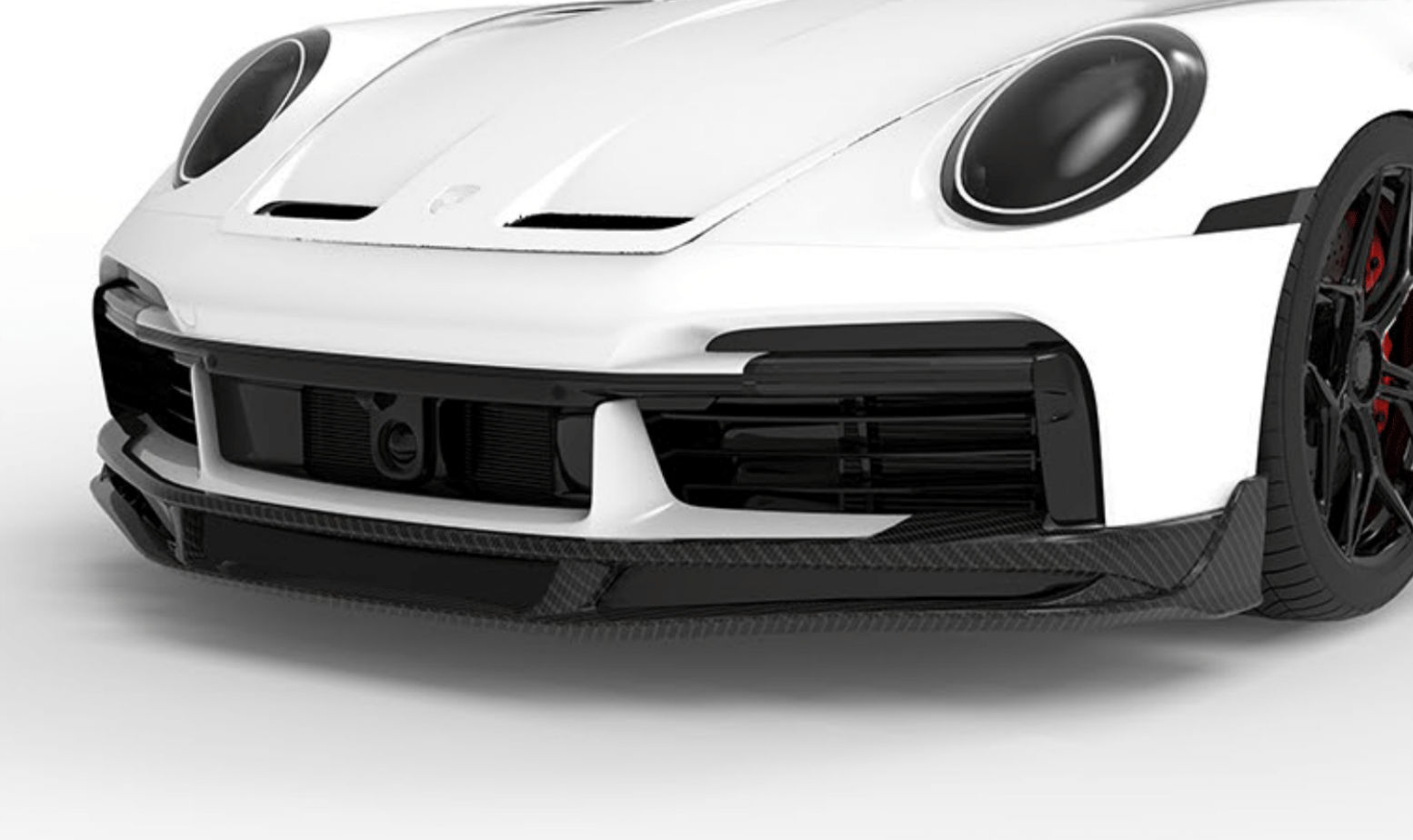 1016 Industries Porsche 992 Turbo S Front Aero Lip