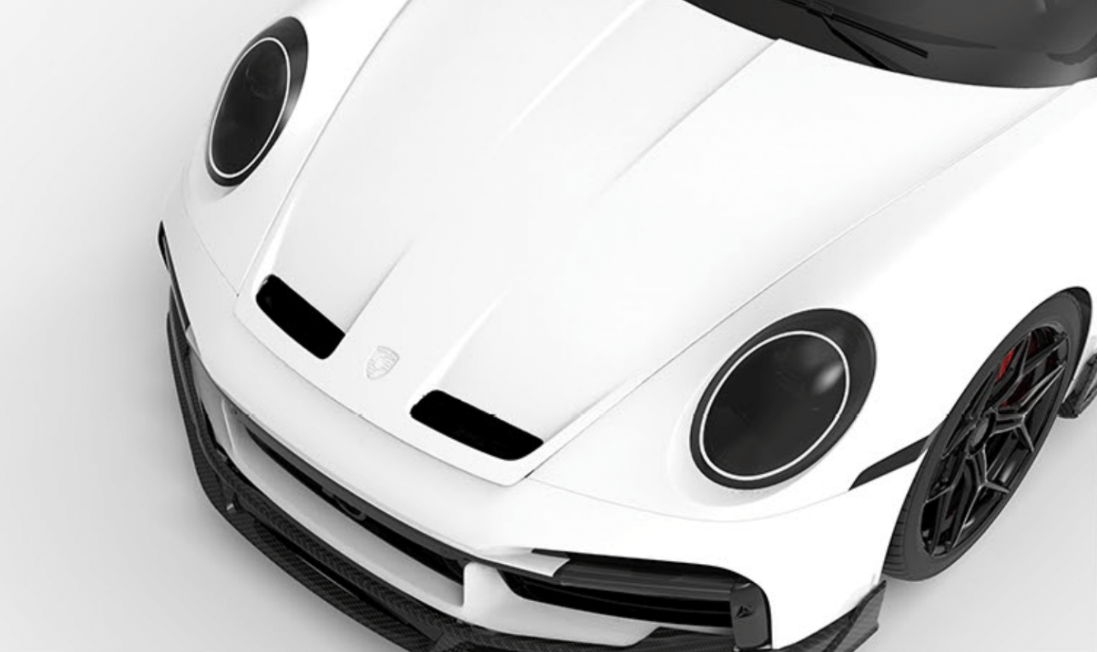 1016 Industries Porsche 992 Turbo S Front Hood