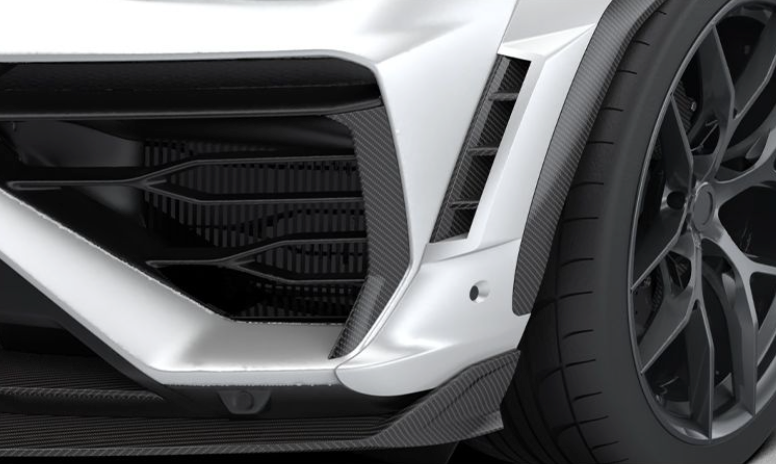1016 Industries Lamborghini Urus SE Front Bumper Uprights