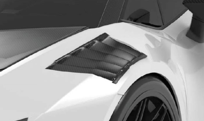 1016 Industries Lamborghini Huracan Tecnica Fender Set