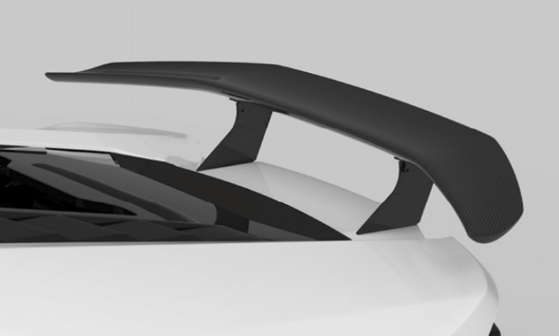 1016 Industries Lamborghini Huracan Tecnica Renato V2 Rear Wing, Stands