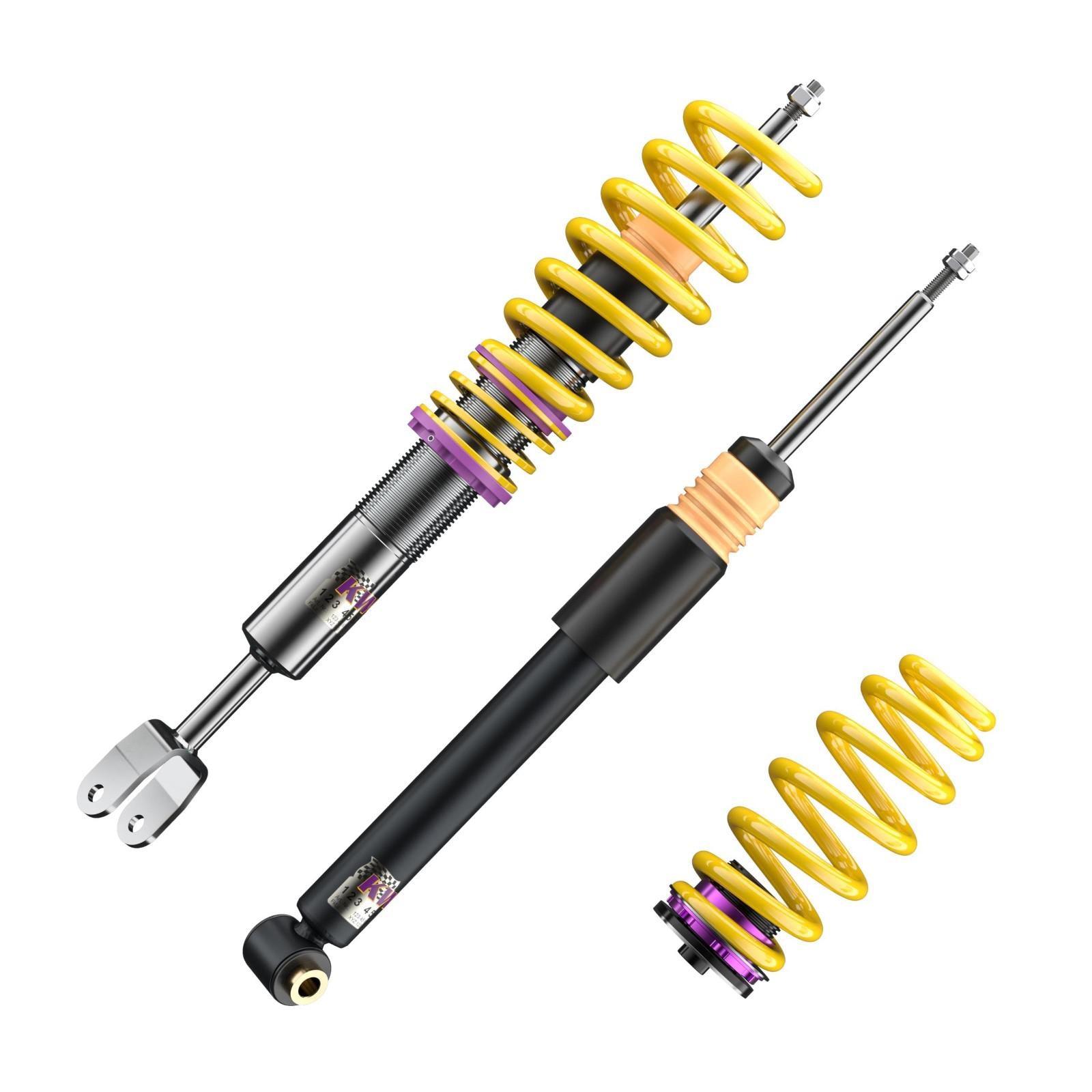 KW Coilover suspension V1 inox AUDI A4 (8EC, B7) 11/2004-06/2008 (10210051)