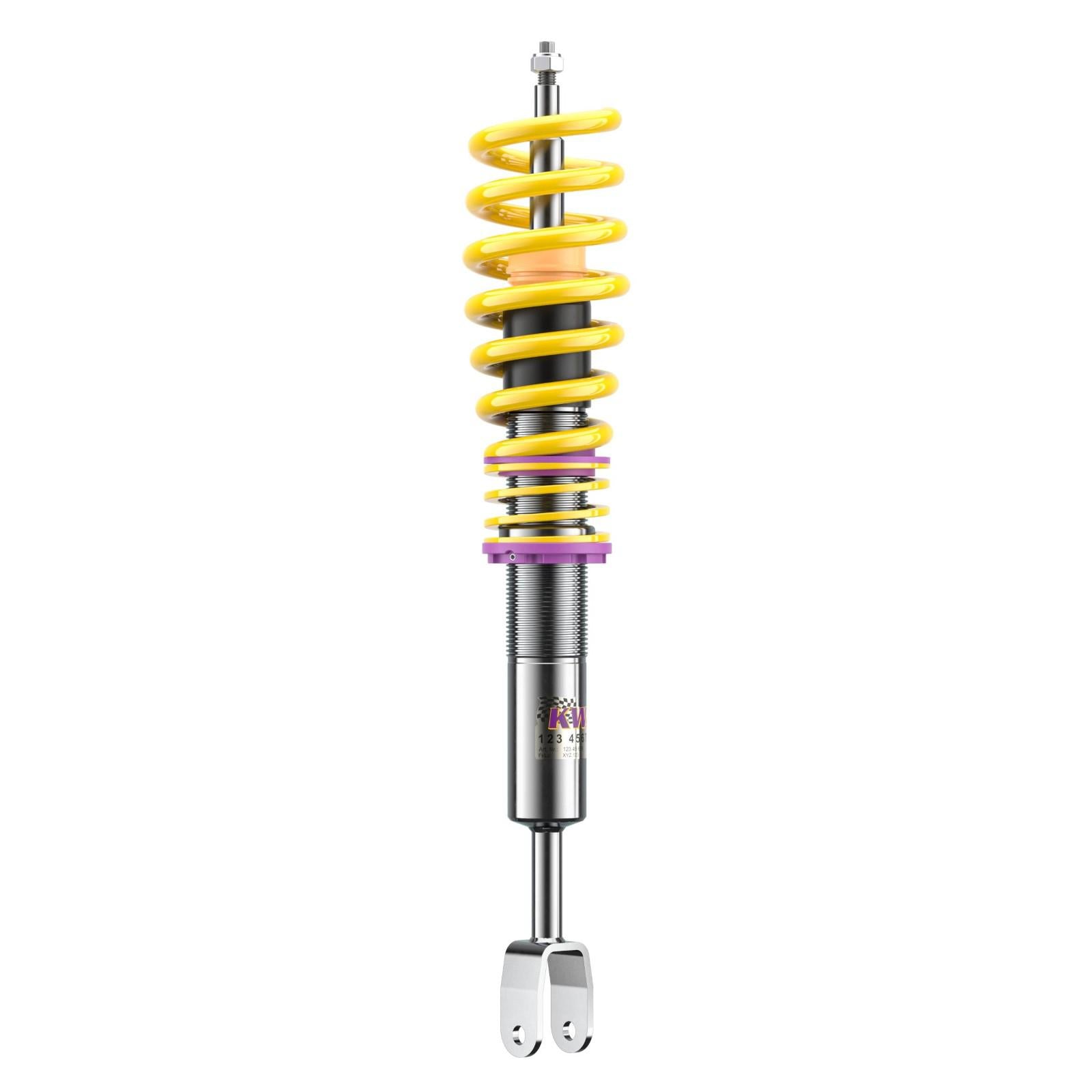 KW Coilover suspension V1 inox AUDI A4 (8EC, B7) 11/2004-06/2008 (10210051)