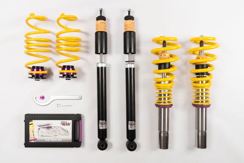 KW Coilover suspension V1 inox AUDI A5 Sportback (8TA) 07/2007-01/2017