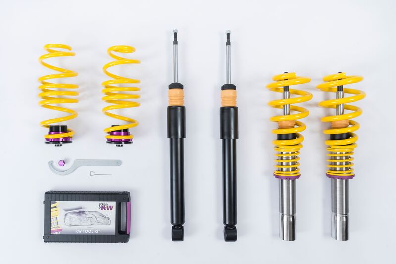 KW Coilover suspension V1 inox AUDI A4 Allroad (8KH, B8) 04/2009-05/2016