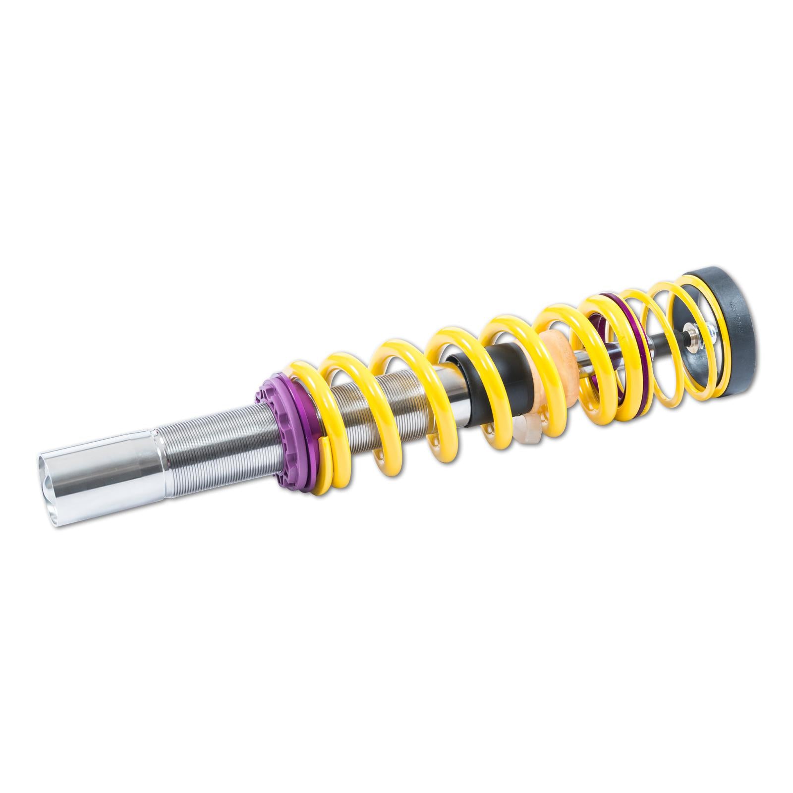 KW Coilover suspension V1 inox (incl. deactivation for electronic dampers) AUDI A4 (8W2, 8WC, B9) 05/2015- (102100AQ)