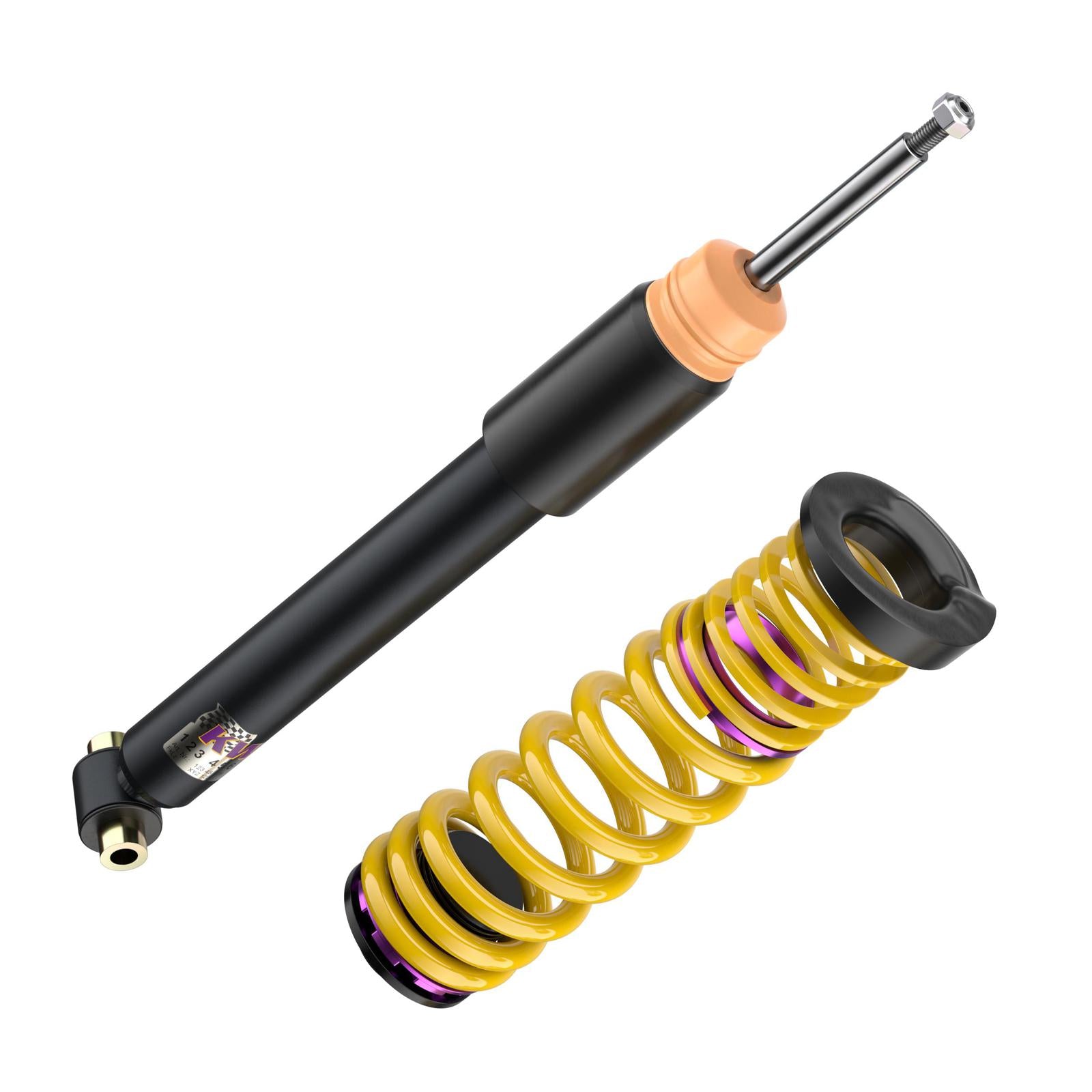 KW Coilover suspension V1 inox (incl. deactivation for electronic dampers) BMW 3 (F30, F80) 03/2011-10/2018 (1022000G)