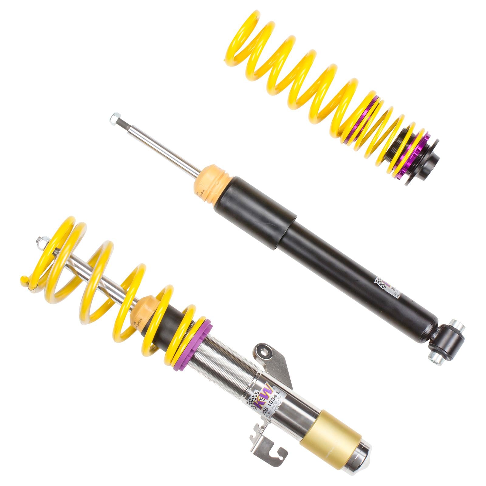 KW Coilover suspension V1 inox BMW 3 (F30, F80) 03/2011-10/2018 (1022000R)