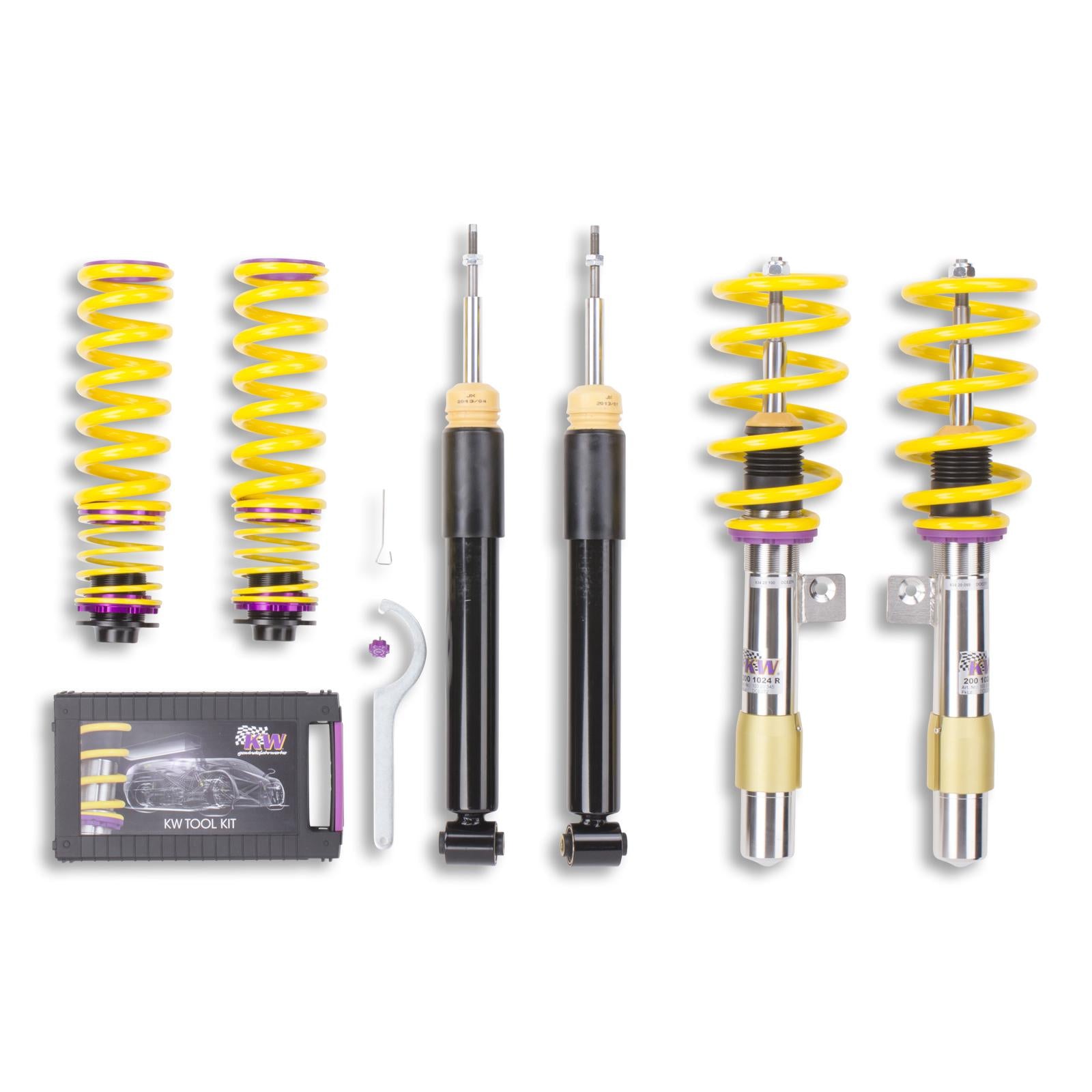 KW Coilover suspension V1 inox BMW 3 Coupe (E92) 01/2005-12/2013 (10220067)