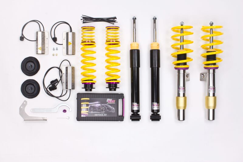 KW Coilover suspension V1 inox (incl. deactivation for electronic dampers) BMW 3 Coupe (E92) 01/2005-12/2013