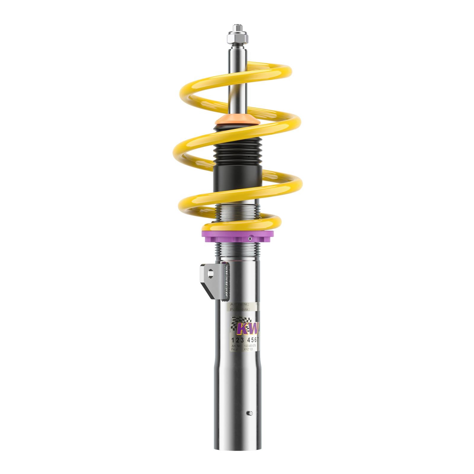 KW Coilover suspension V1 inox (incl. deactivation for electronic dampers) MINI (F56) 12/2013-