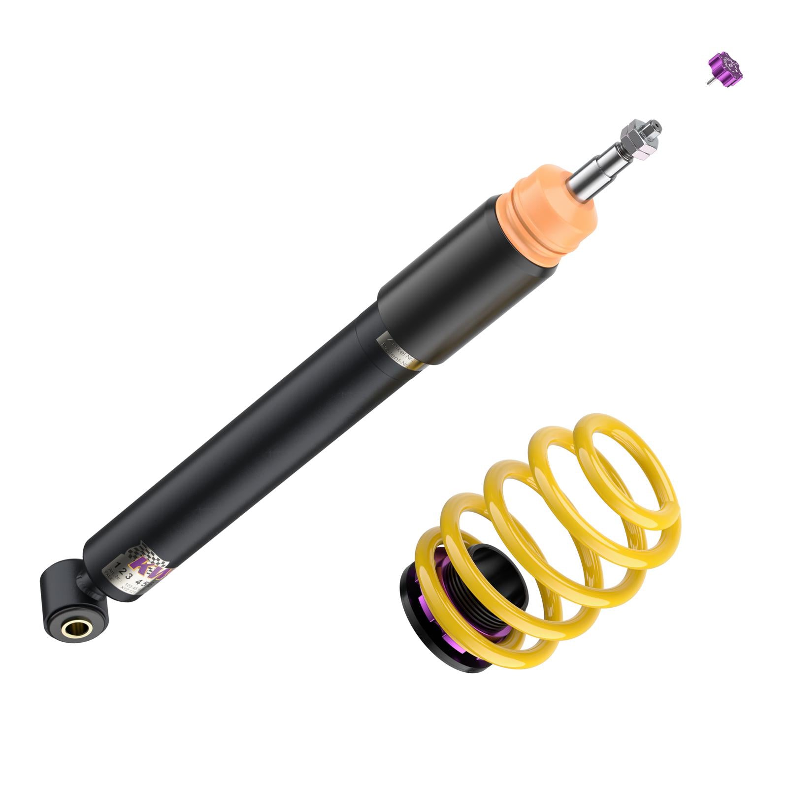 KW Coilover suspension V1 inox (incl. deactivation for electronic dampers) MINI (F56) 12/2013-