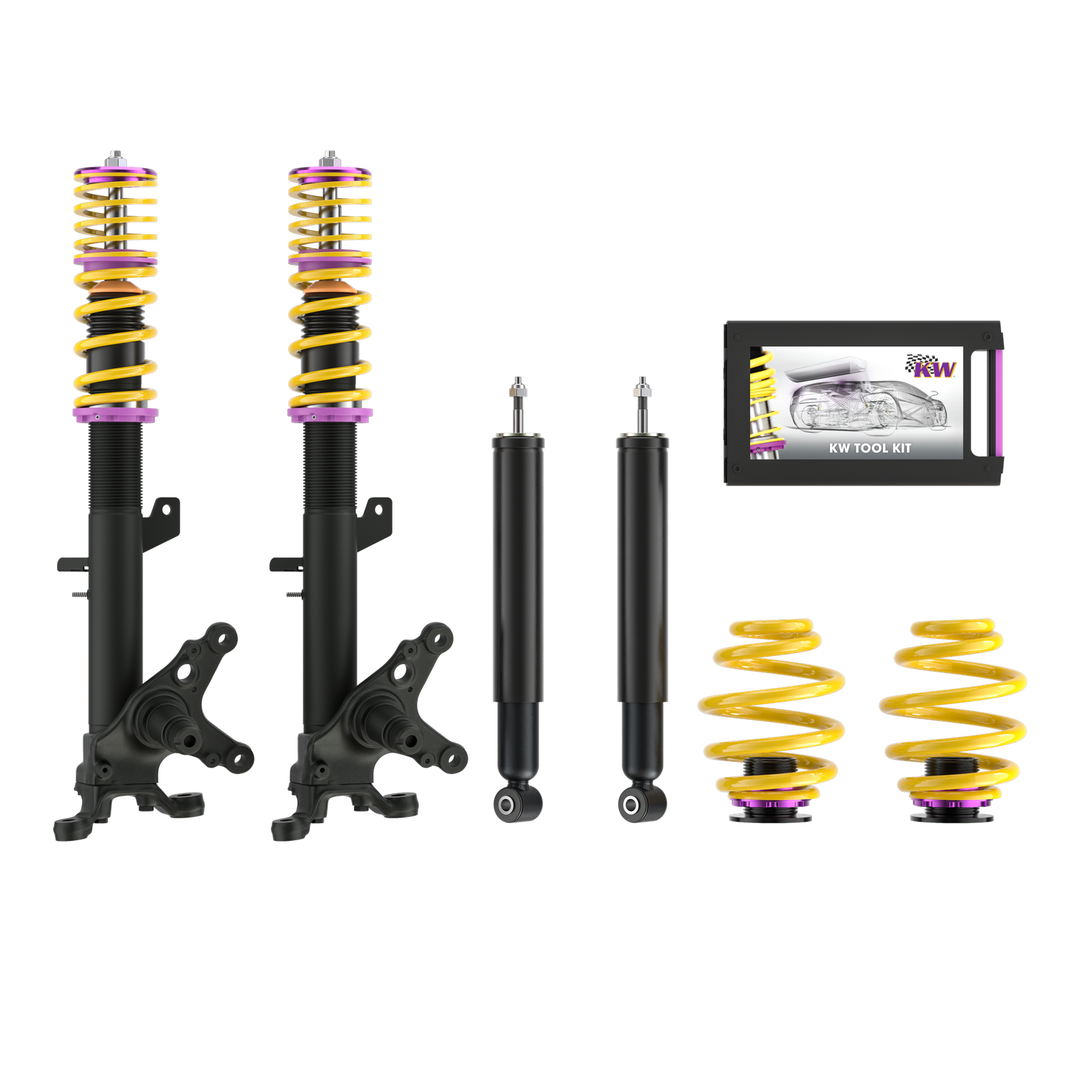 KW Coilover suspension V1 (FA struts with KW spindles) BMW 3 Convertible (E30) 09/1982-11/1993 (102200BV)