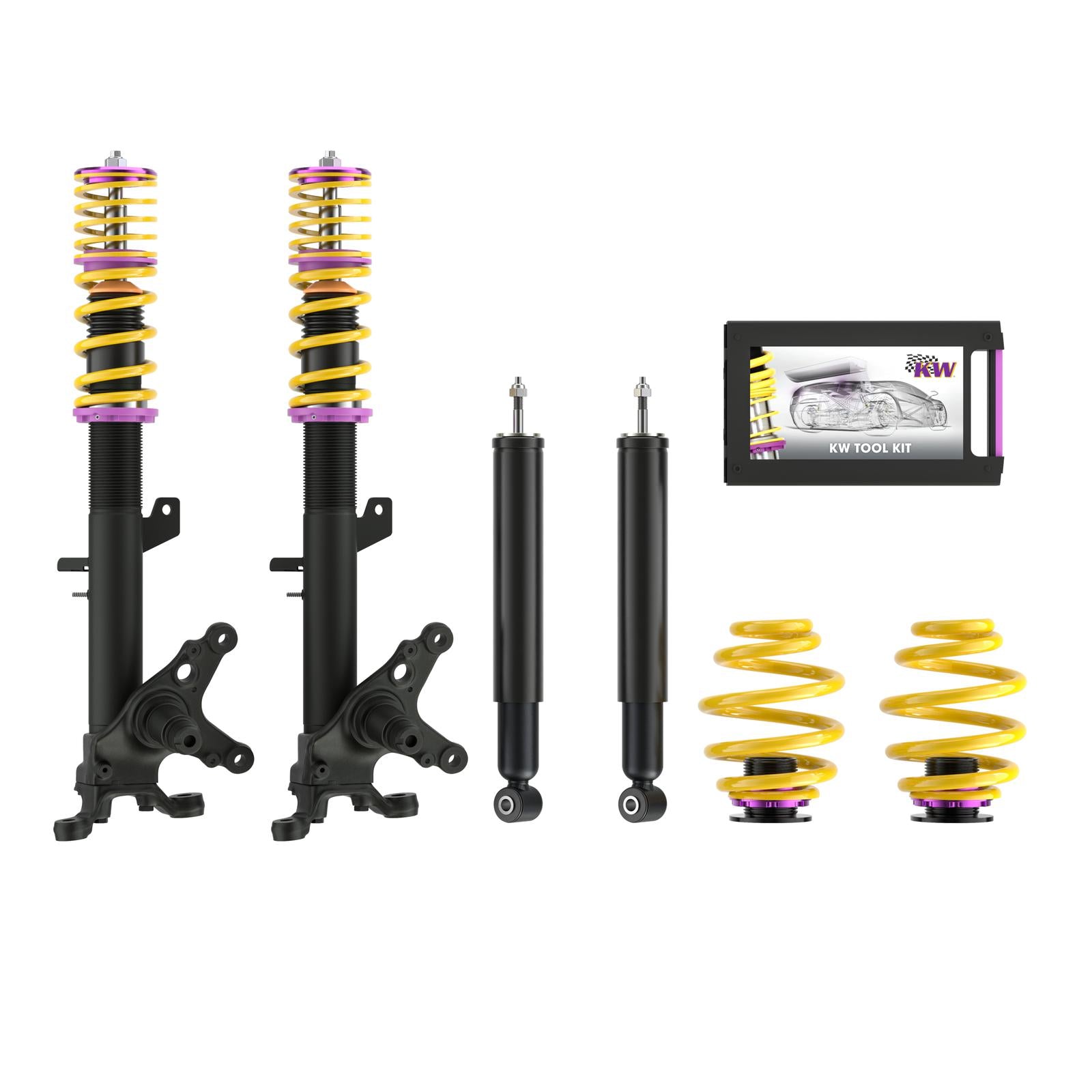 KW Coilover suspension V1 (FA struts with KW spindles) BMW 3 Convertible (E30) 09/1982-11/1993 (102200DB)