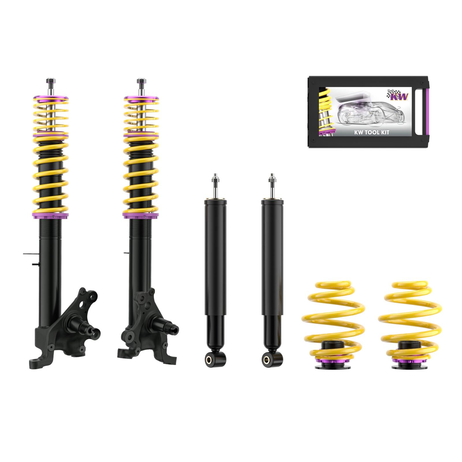 KW Coilover suspension V1 (FA struts in exchange) BMW 3 Convertible (E30) 09/1982-11/1993 (10220914)