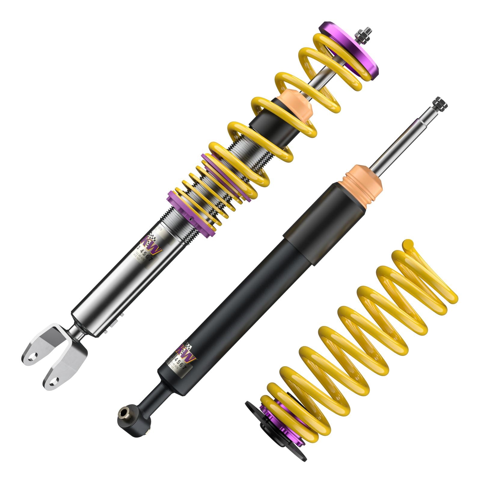 KW Coilover suspension V1 inox MERCEDES-BENZ C-CLASS (W205) 07/2013-