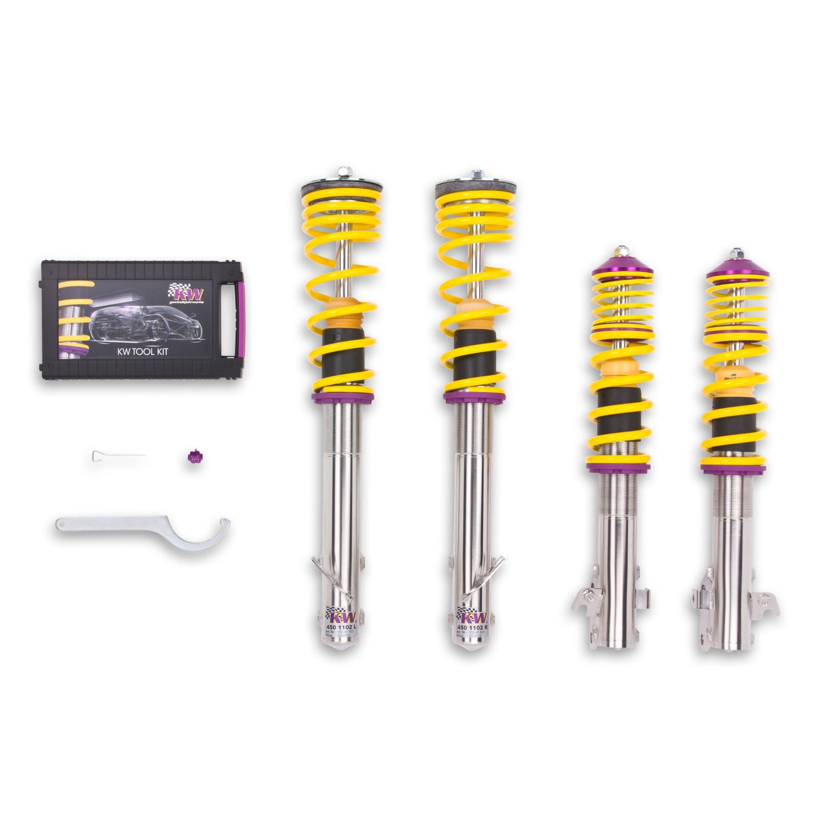 KW Coilover suspension V1 inox SUBARU IMPREZA Saloon (GD) 09/1999-06/2009 (10245013)