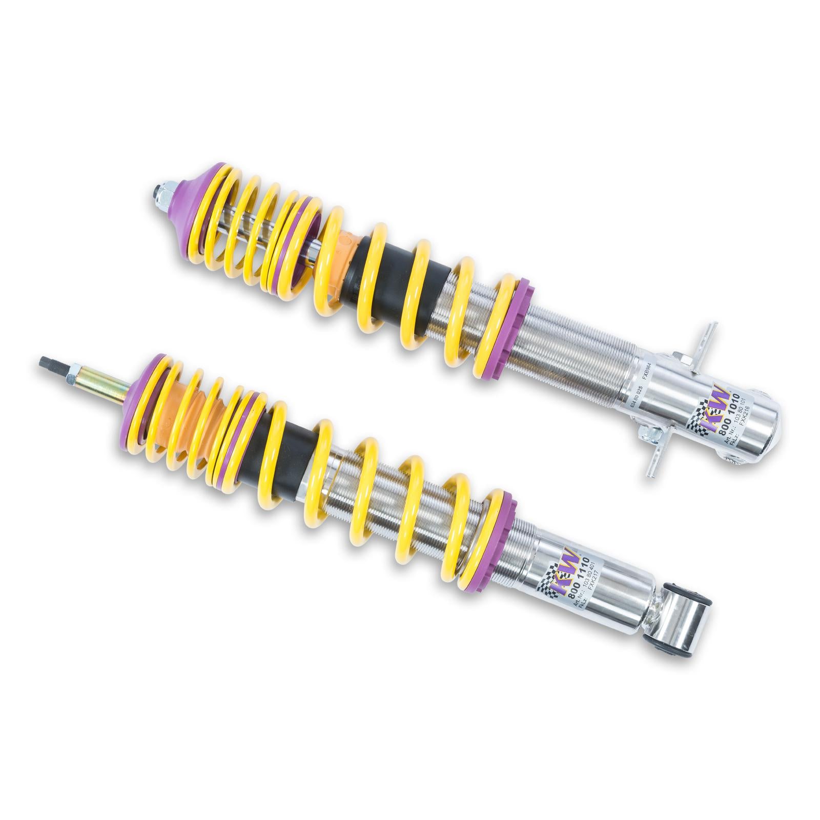 KW Coilover suspension V1 inox VW GOLF (17) 04/1974-12/1985