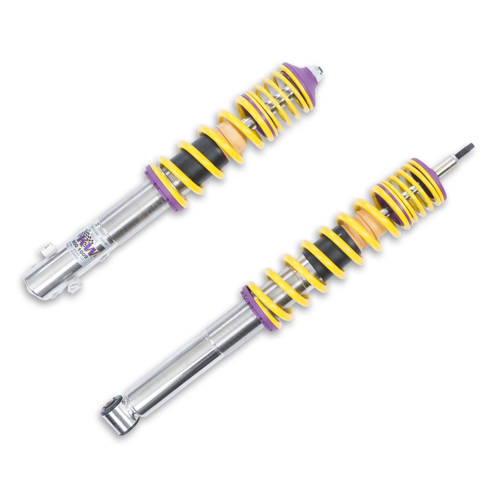 KW Coilover suspension V1 inox VW GOLF Mk III Cabriolet (1E7) 06/1998-12/2002 (10280004)