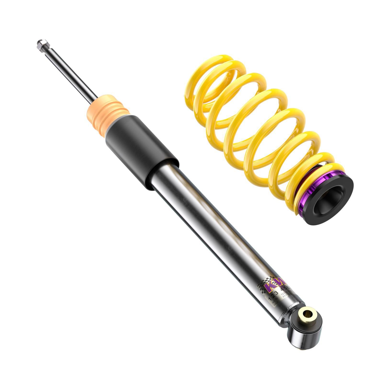 KW Coilover suspension V1 inox (incl. deactivation for electronic dampers) SEAT LEON (5F1) 09/2012- (1028000R)