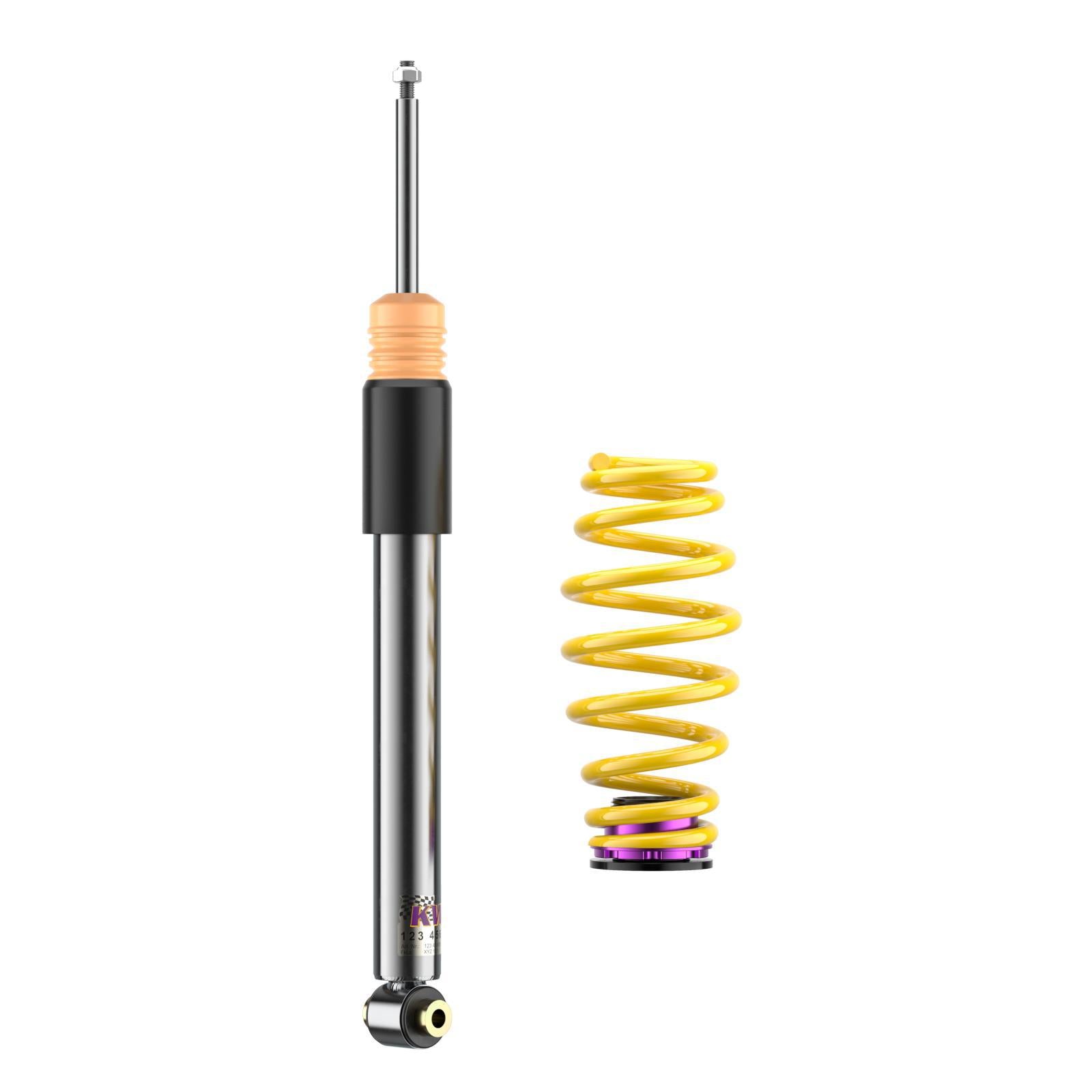 KW Coilover suspension V1 inox (incl. deactivation for electronic dampers) SEAT LEON (5F1) 09/2012- (1028000R)