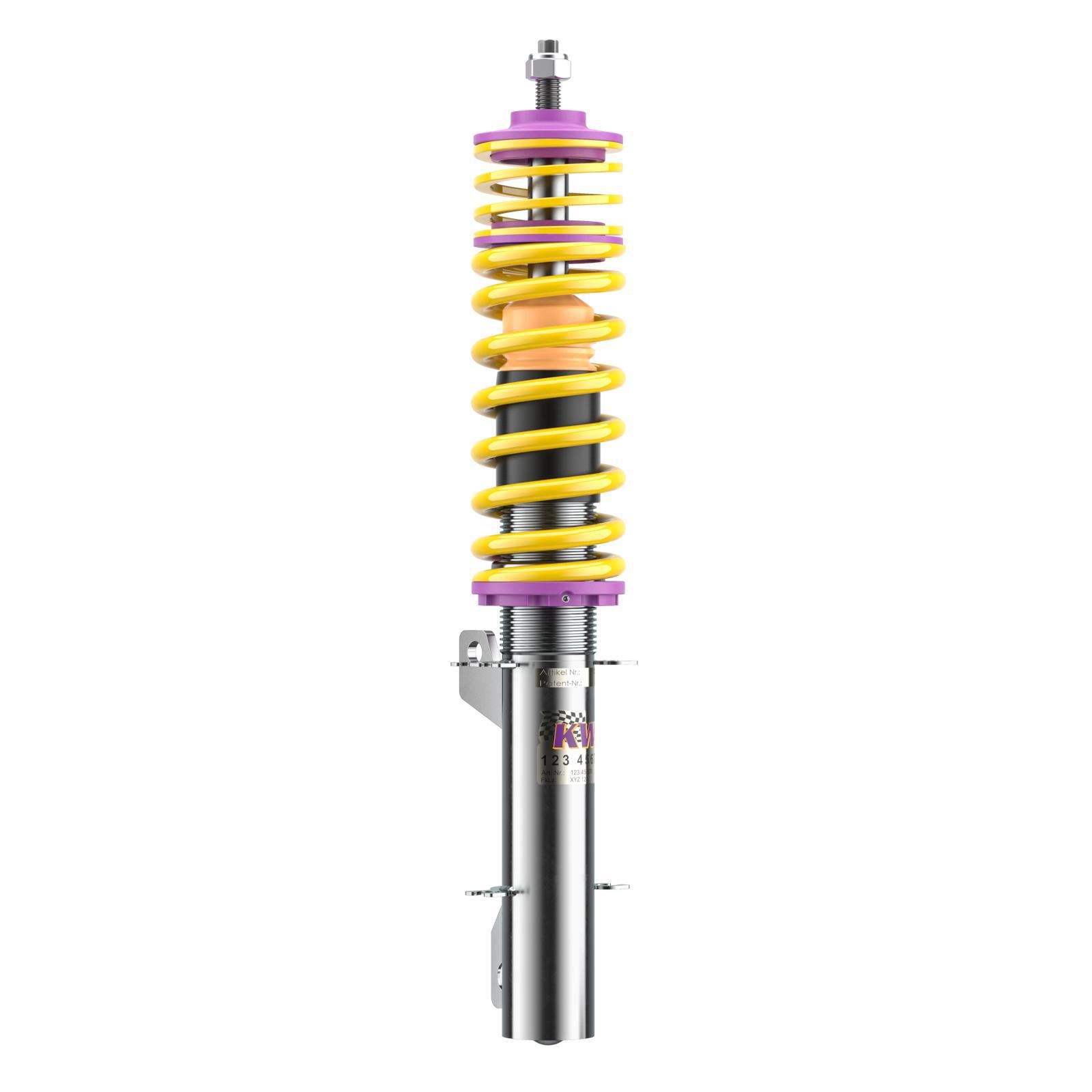 KW Coilover suspension V1 inox AUDI A3 (8L1) 09/1996-09/2006