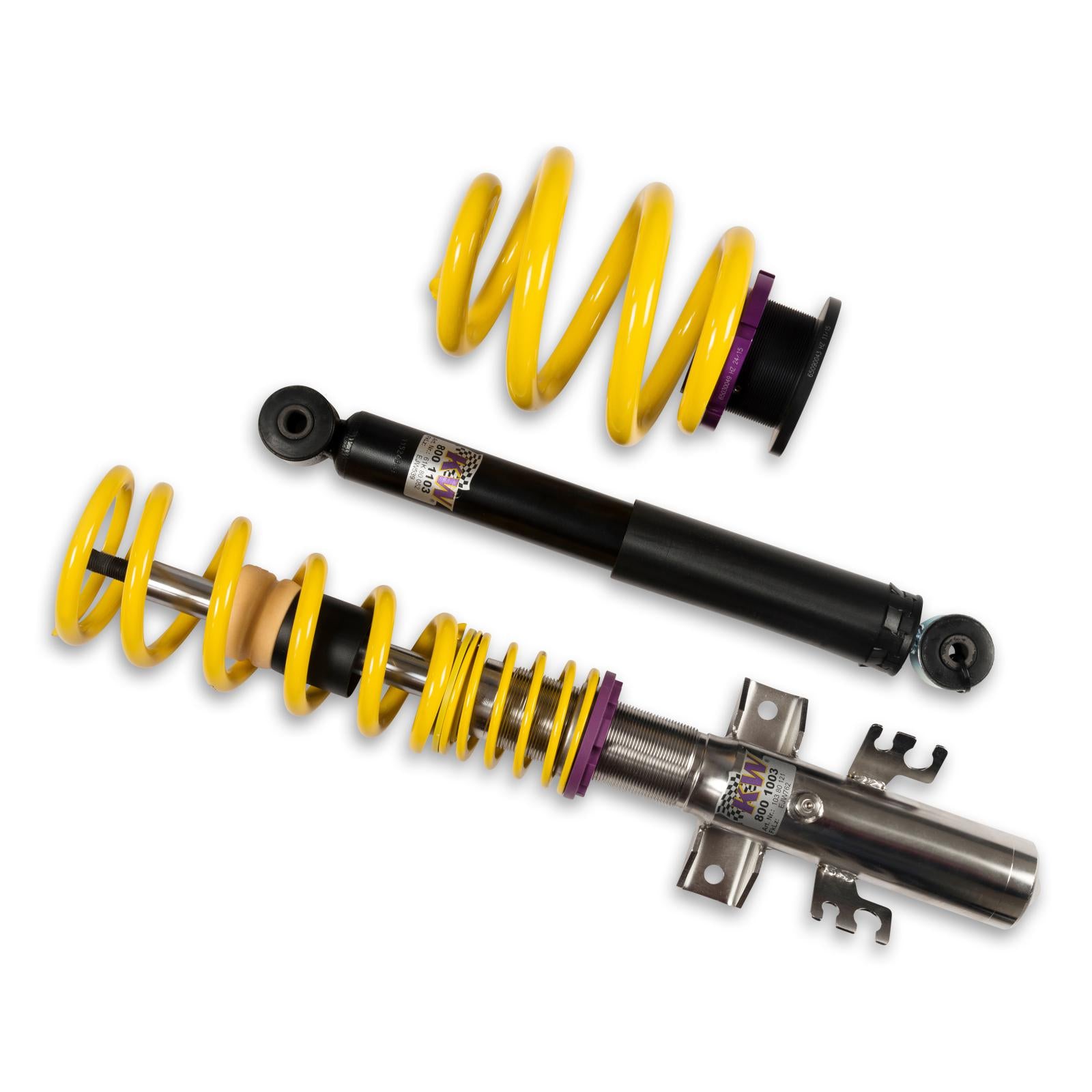 KW Coilover suspension V1 inox VW TRANSPORTER / CARAVELLE Mk VI Bus (SGB, SGG, SGJ, SGC, SHB, 04/2015- (10280040)