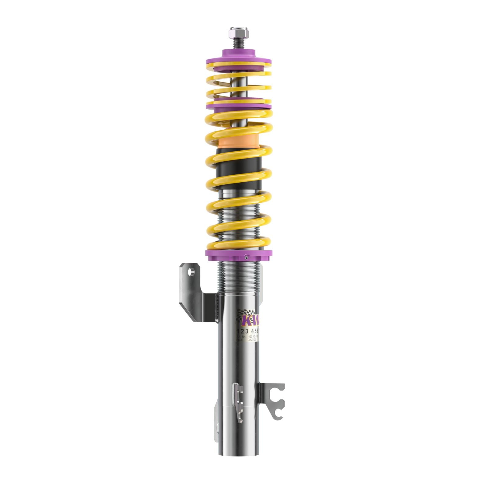 KW Coilover suspension V1 inox (incl. deactivation for electronic dampers) SEAT IBIZA Mk IV SPORTCOUPE (6J1, 6P5) 06/2008-12/2018 (102800AD)