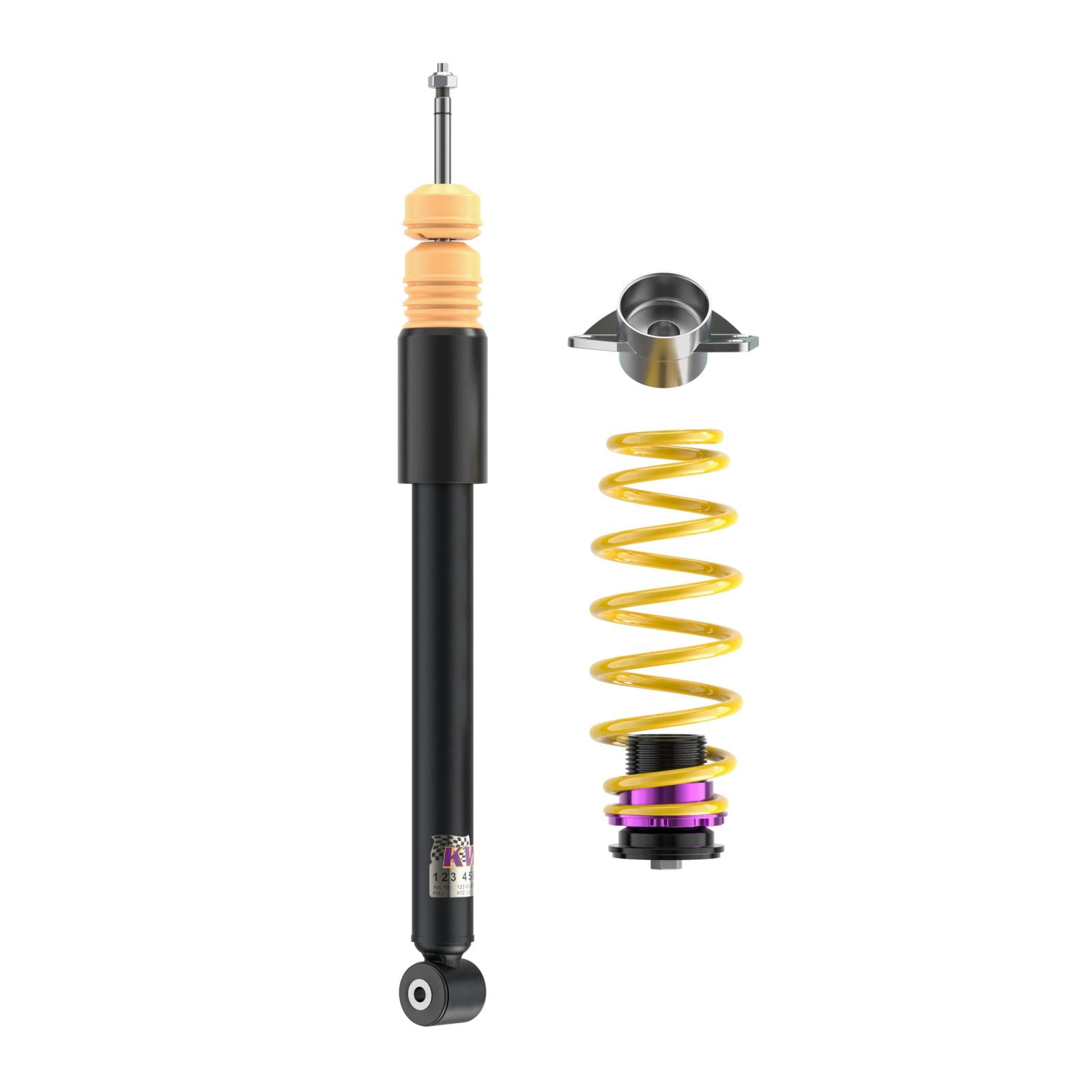 KW Coilover suspension V1 inox (incl. deactivation for electronic dampers) SEAT IBIZA Mk IV SPORTCOUPE (6J1, 6P5) 06/2008-12/2018 (102800AD)