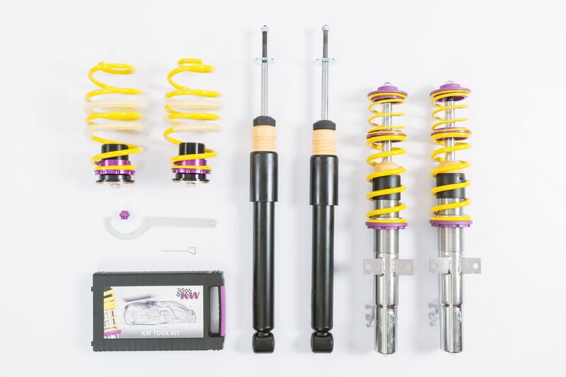 KW Coilover suspension V1 inox VW UP (121, 122, BL1, BL2, BL3, 123) 08/2011- (102800BV)