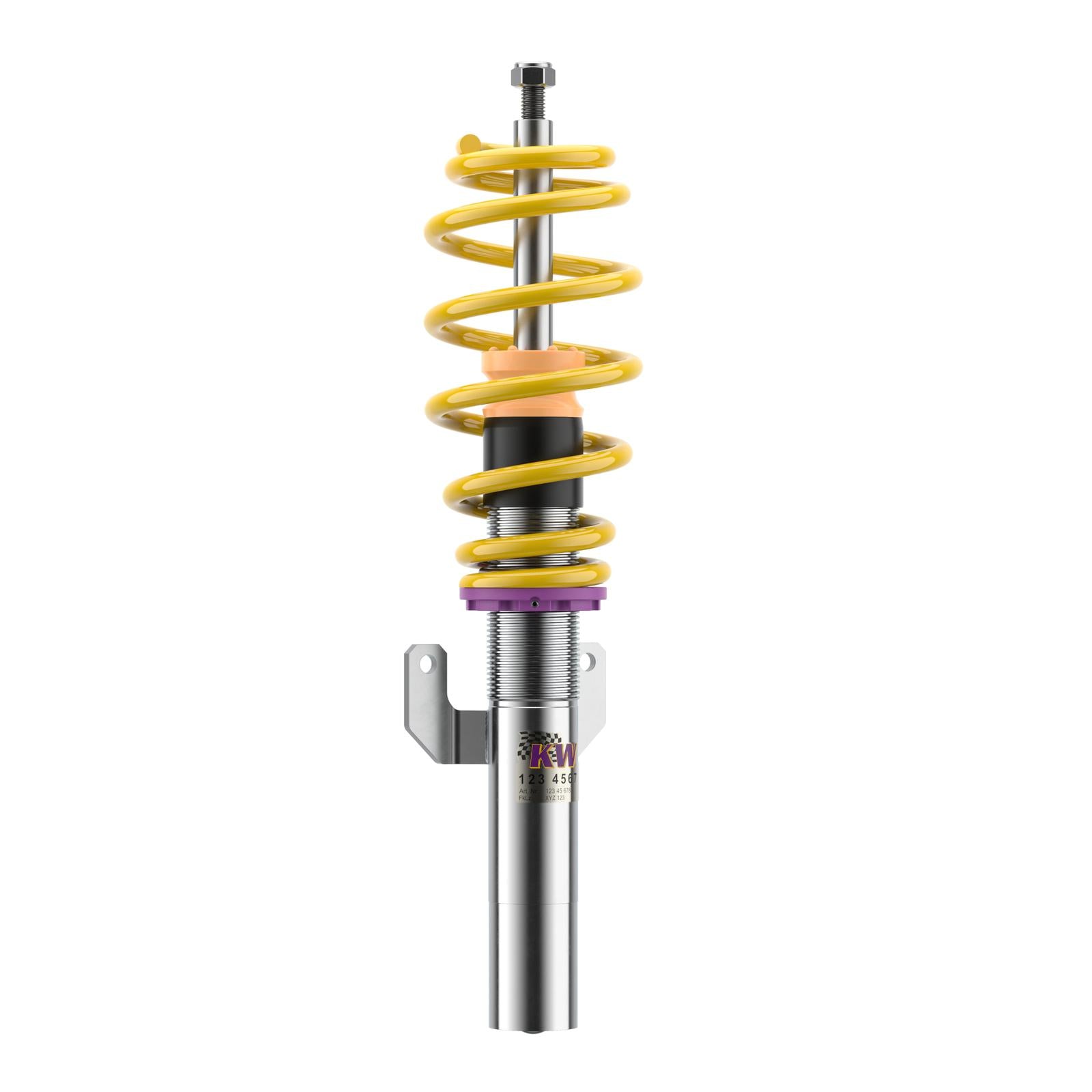 KW Coilover suspension V1 inox VW Polo (AW1, BZ1) 06/2017-