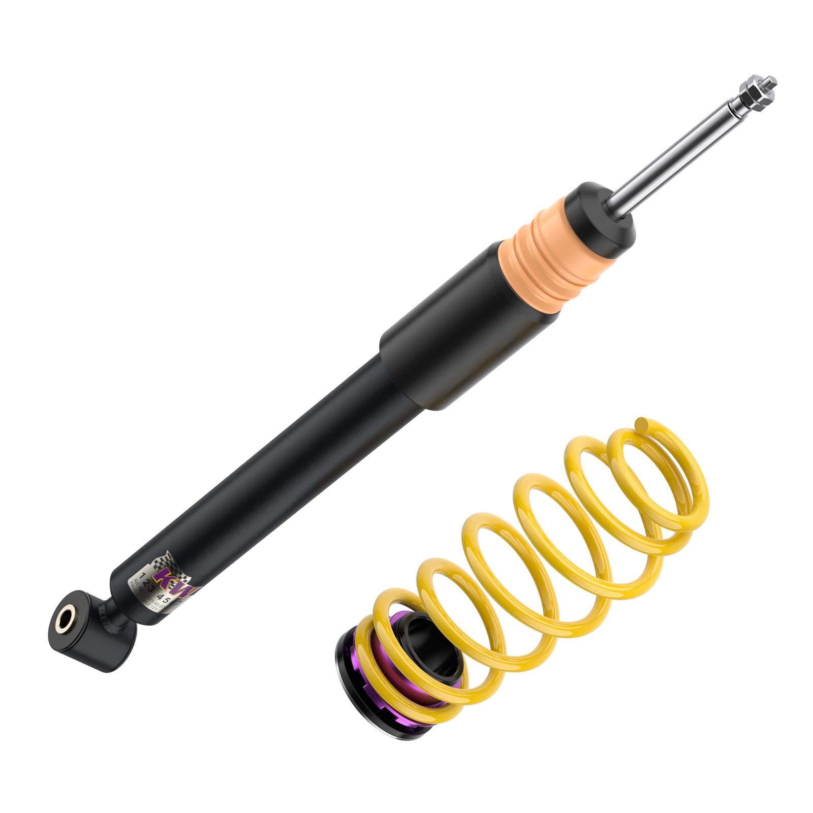 KW Coilover suspension V1 inox VW Polo (AW1, BZ1) 06/2017-