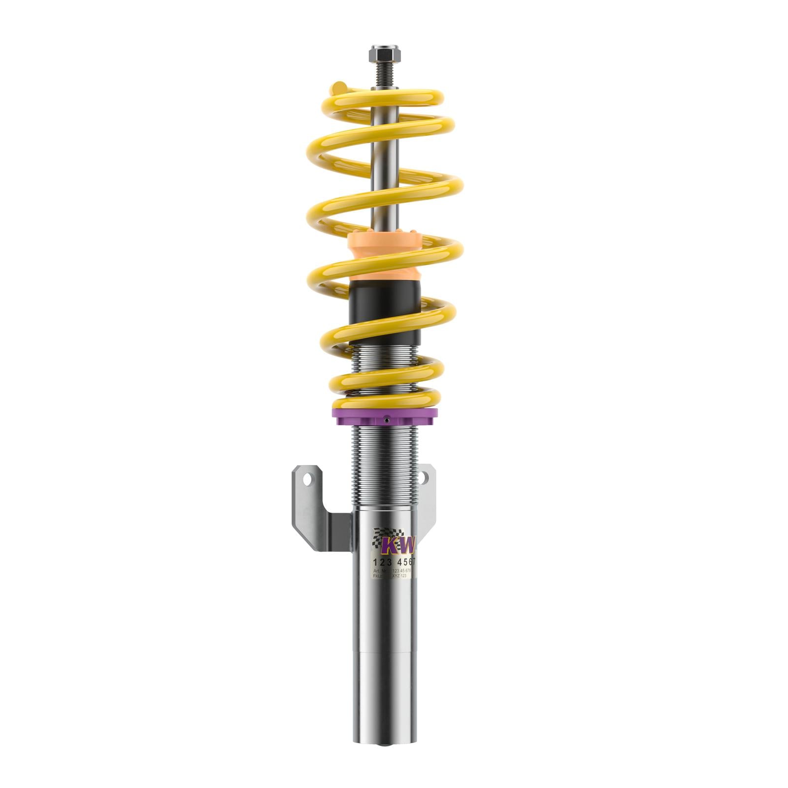 KW Coilover suspension V1 inox (incl. deactivation for electronic dampers) VW Polo (AW1, BZ1) 06/2017-