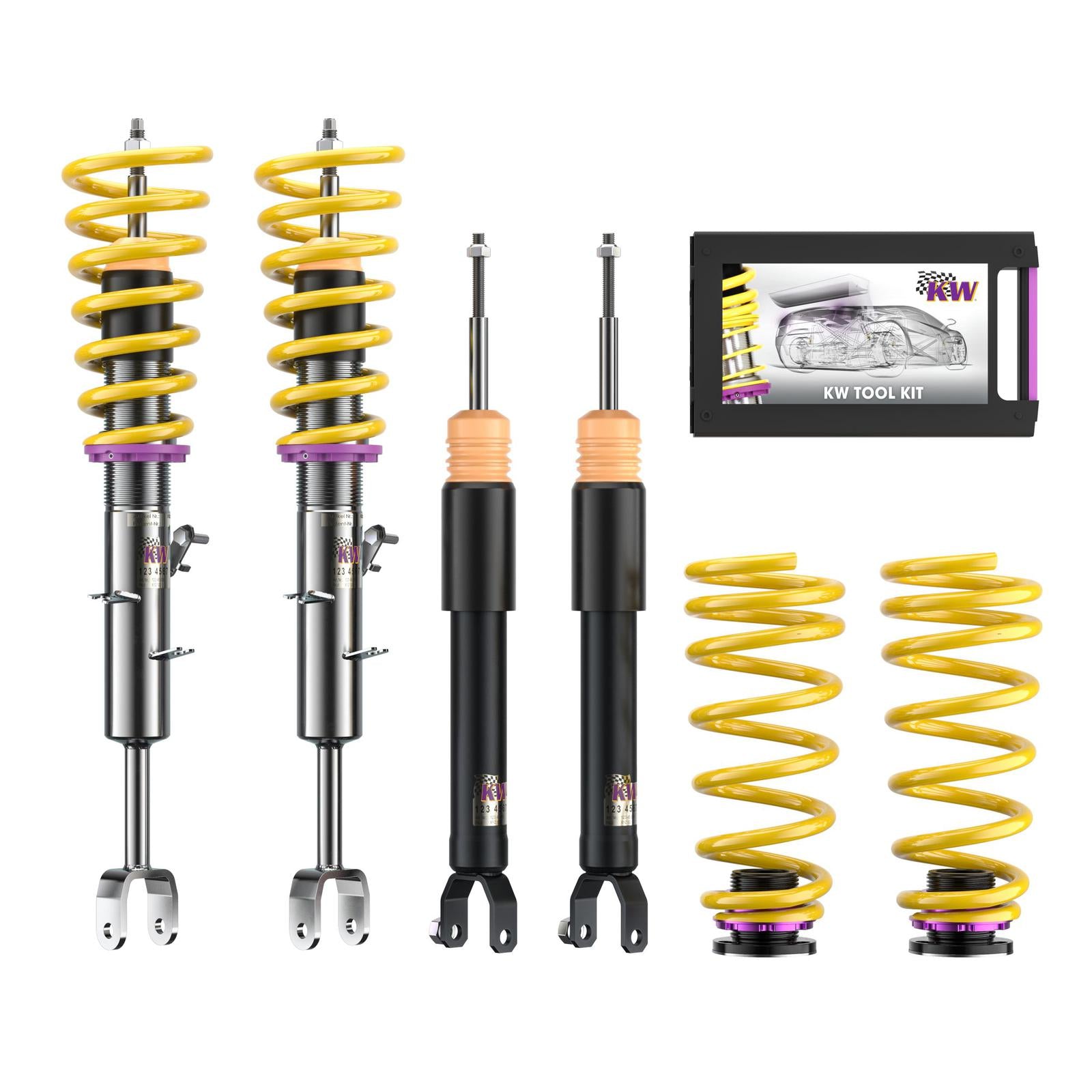 KW Coilover suspension V1 inox NISSAN 350 Z Roadster (Z33) 09/2002-12/2009