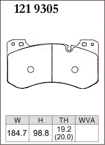 Dixcel Type Z Brake Pads - BMW M3 G80/M4 G82 G83 (Front)
