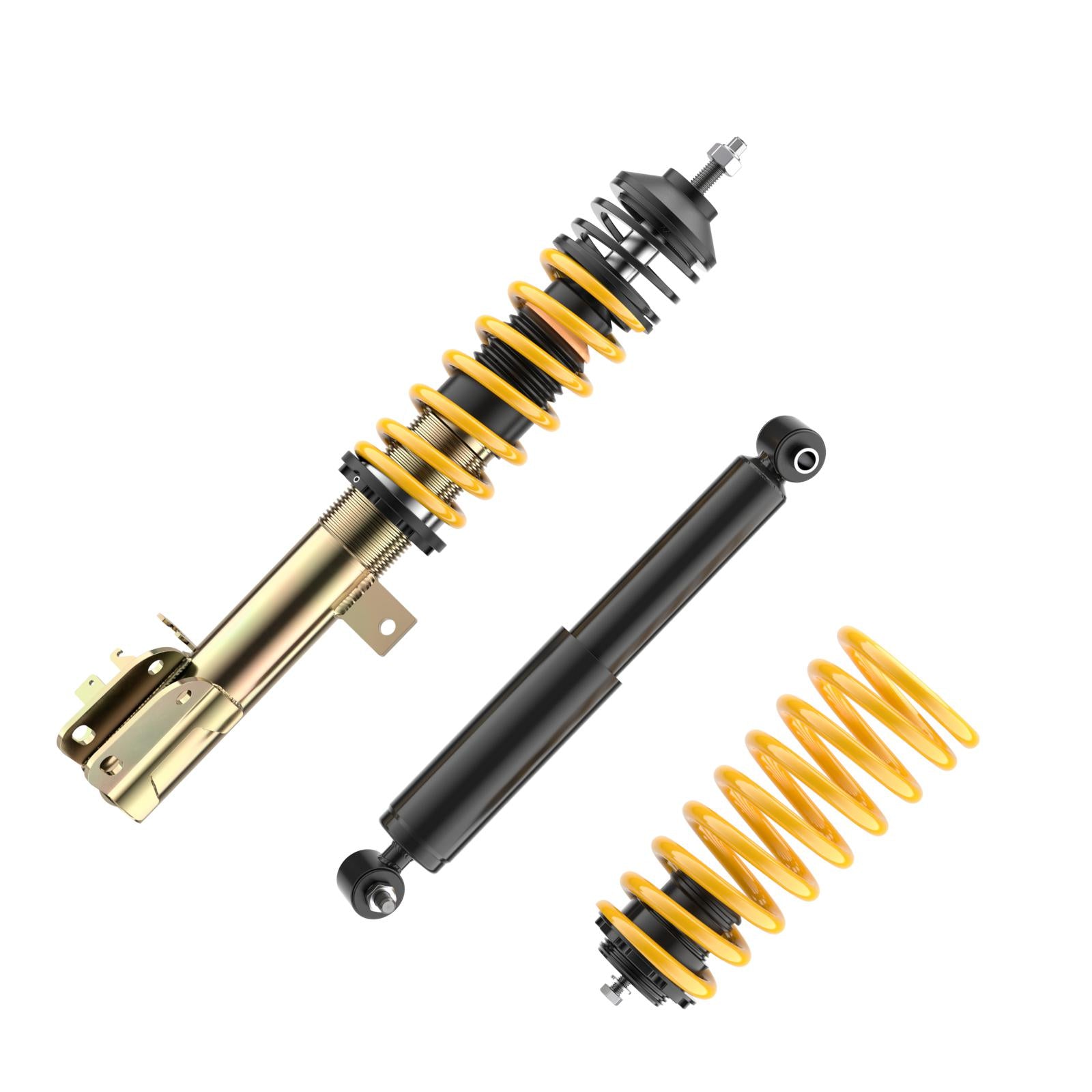 ST Coilovers ST X galvanized steel (with fixed damping) ABARTH 500 / 595 / 695 (312_) 01/2008-