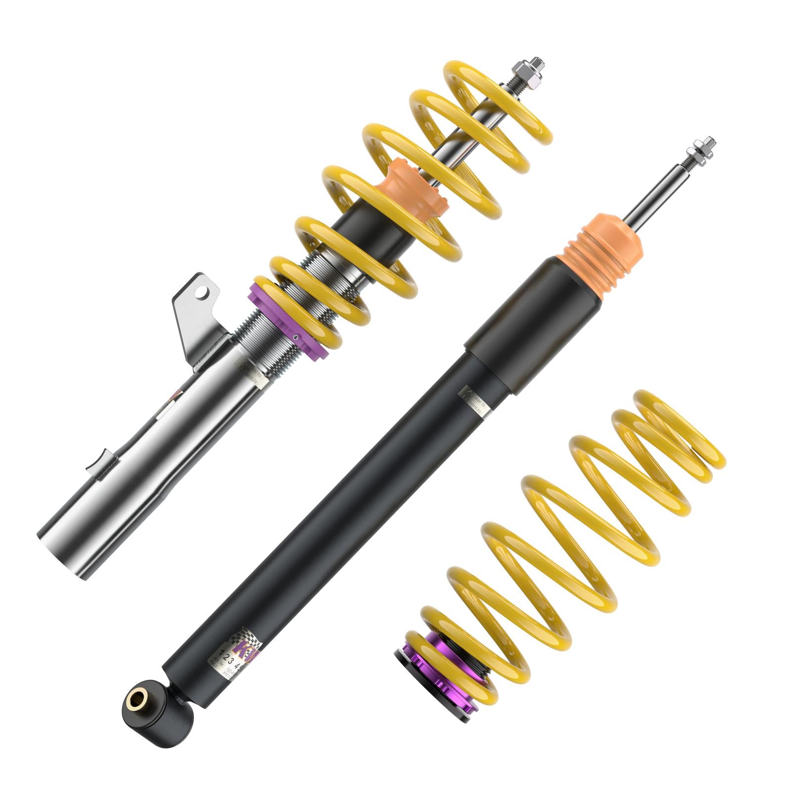 KW Coilover suspension V2 inox (incl. deactivation for electronic dampers) AUDI A3 Limousine (8VS, 8VM) 05/2013-