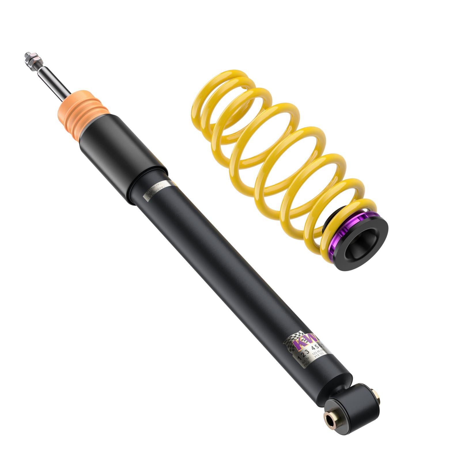 KW Coilover suspension V2 inox (incl. deactivation for electronic dampers) AUDI A3 Limousine (8VS, 8VM) 05/2013-