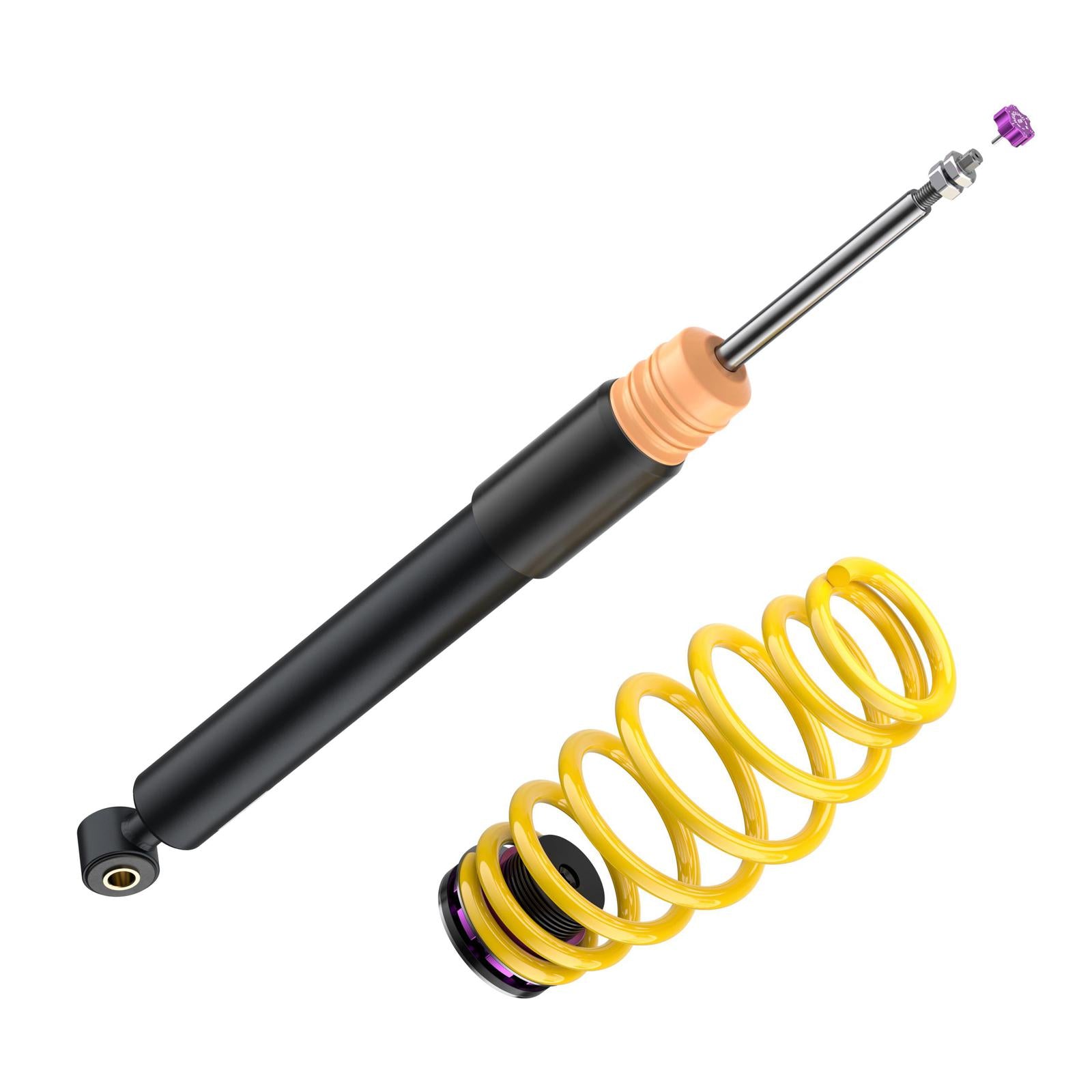 KW Coilover suspension V2 inox AUDI Q5 (8RB) 11/2008-12/2017 (15210090)